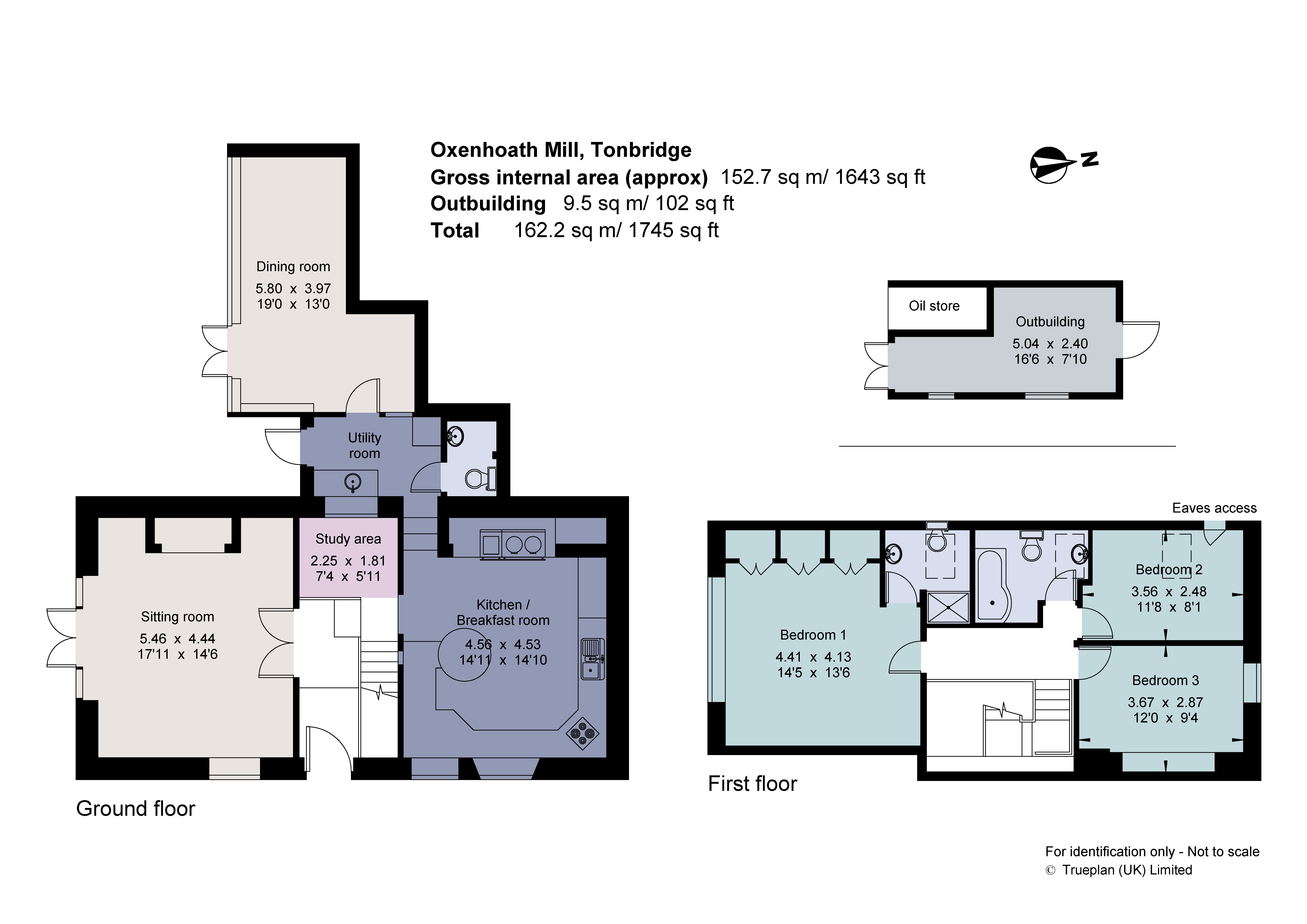 Oxenhoath Mill,, High House Lane, Tonbridge floorplan