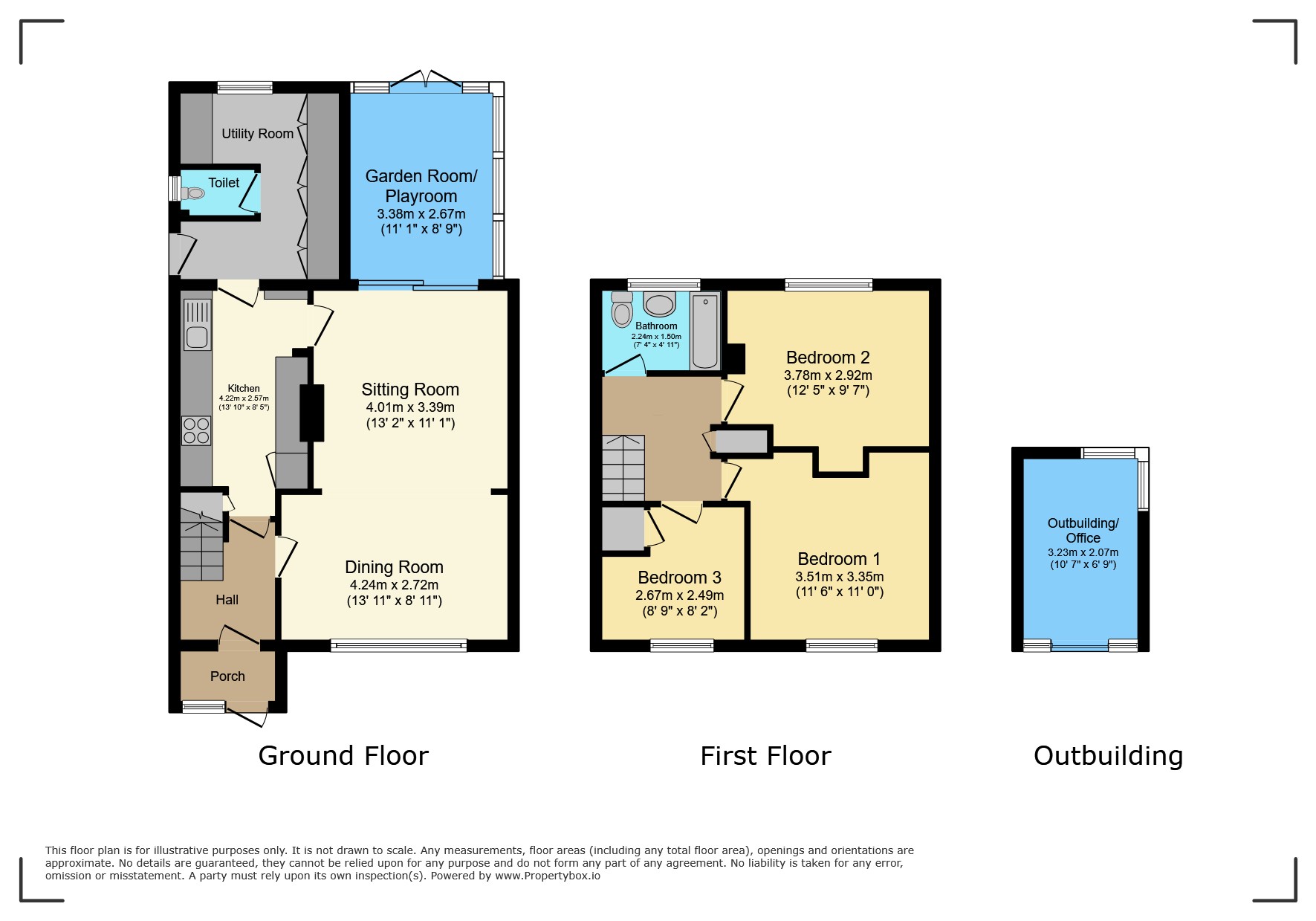 23, Old Park Close, Surrey floorplan