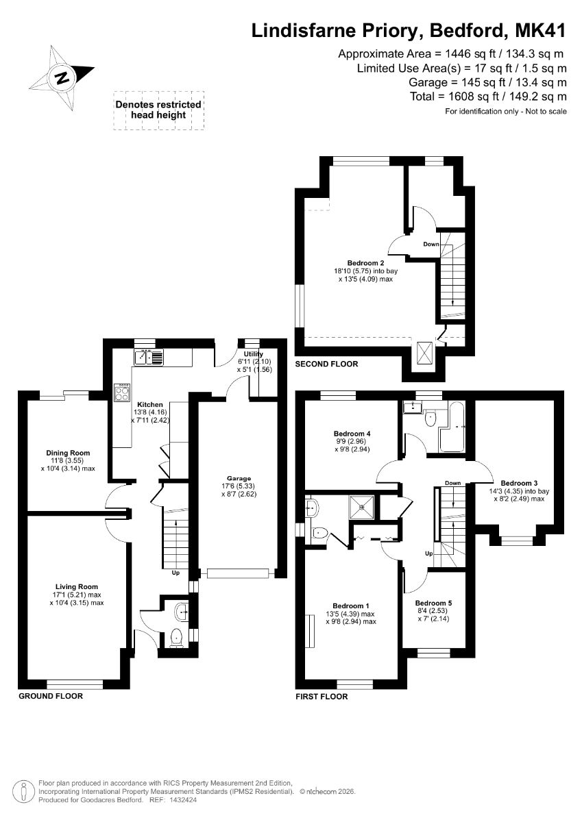 29 Lindisfarne Priory, Bedford floorplan