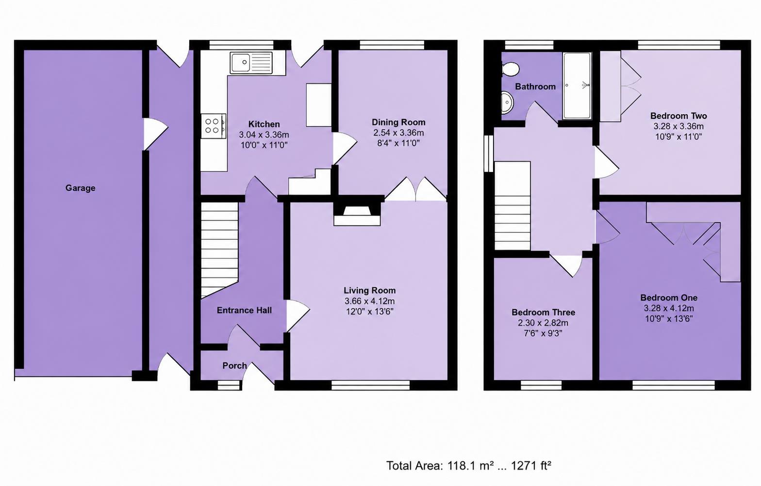 62, Crockerne Drive, Pill floorplan