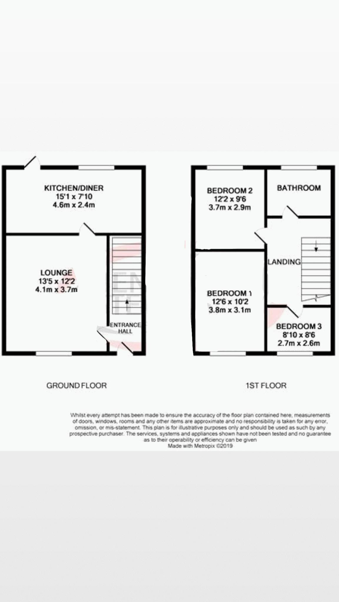 Solway Road South, Luton floorplan