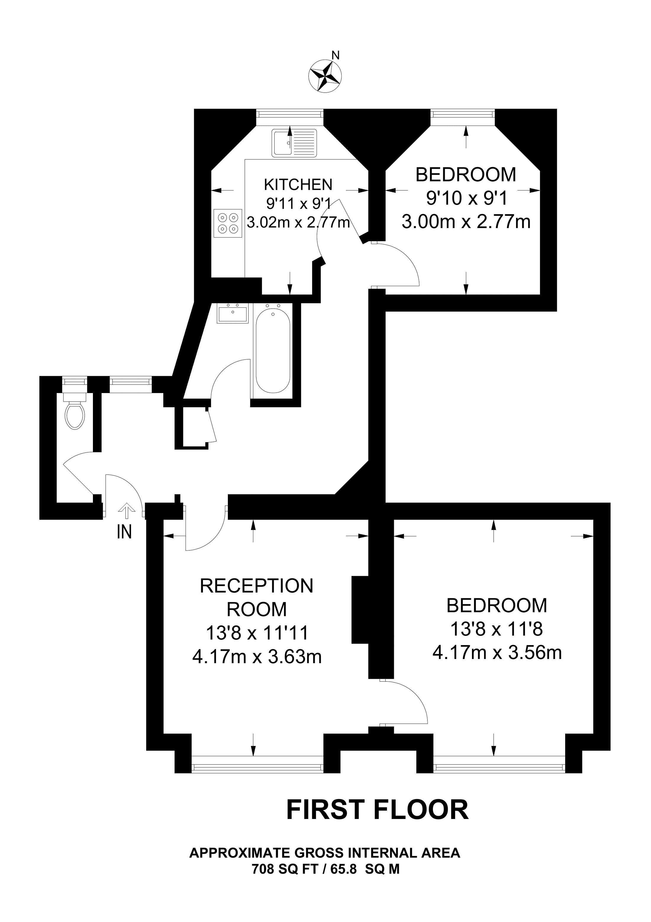 2 Bedrooms Flat to rent in Mitre Road, Southwark SE1