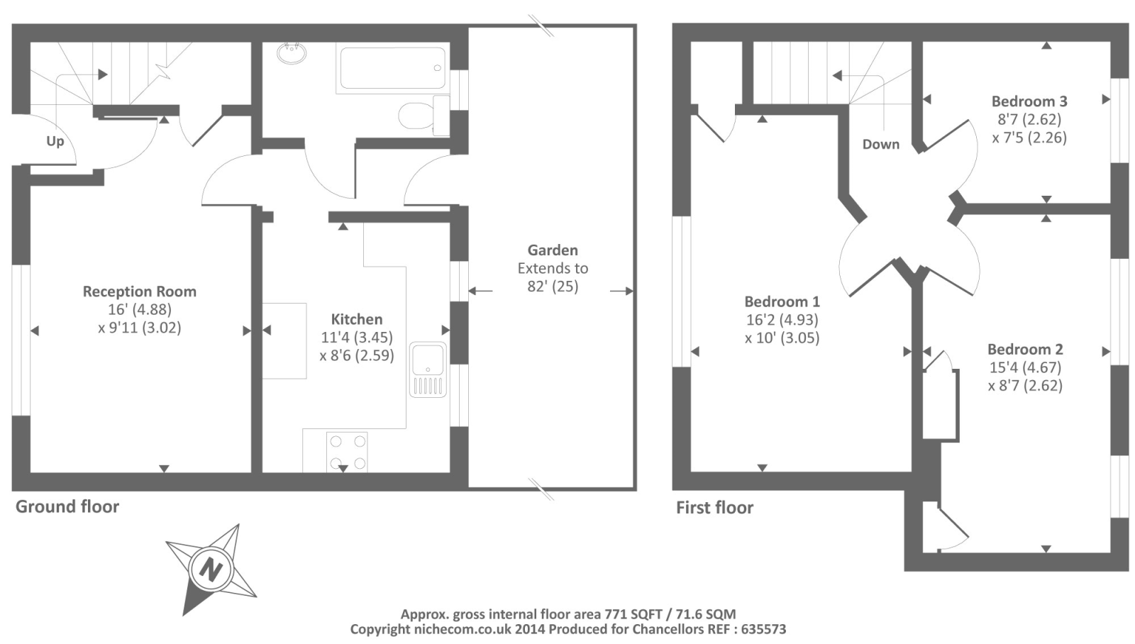 3 Bedrooms Terraced house for sale in High Wycombe, Buckinghamshire HP13