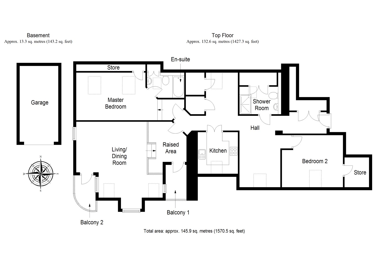 2 Bedrooms Flat for sale in Flat L, Fiscals House, South Street, Perth PH2