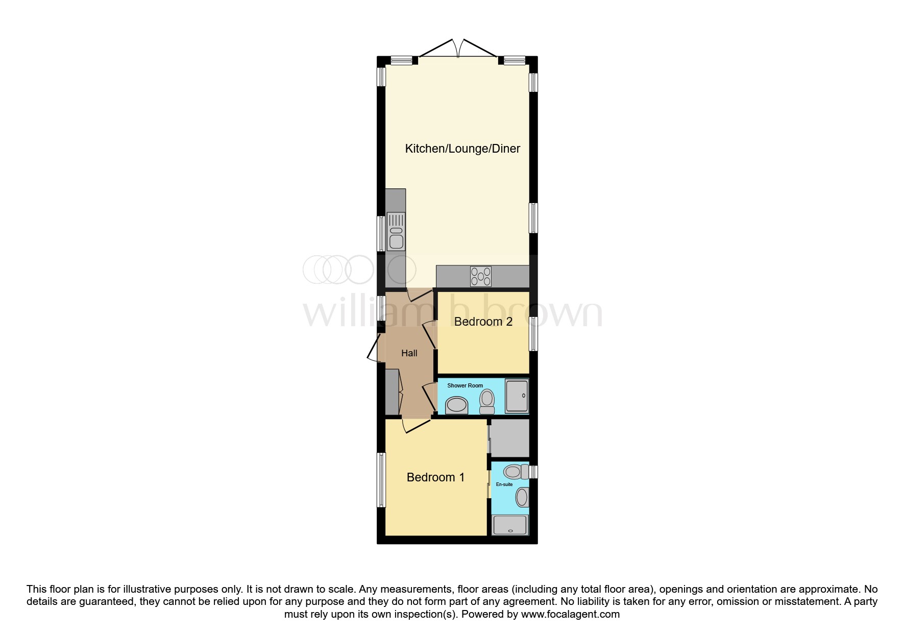 White Swan, Main Street, Newark floorplan