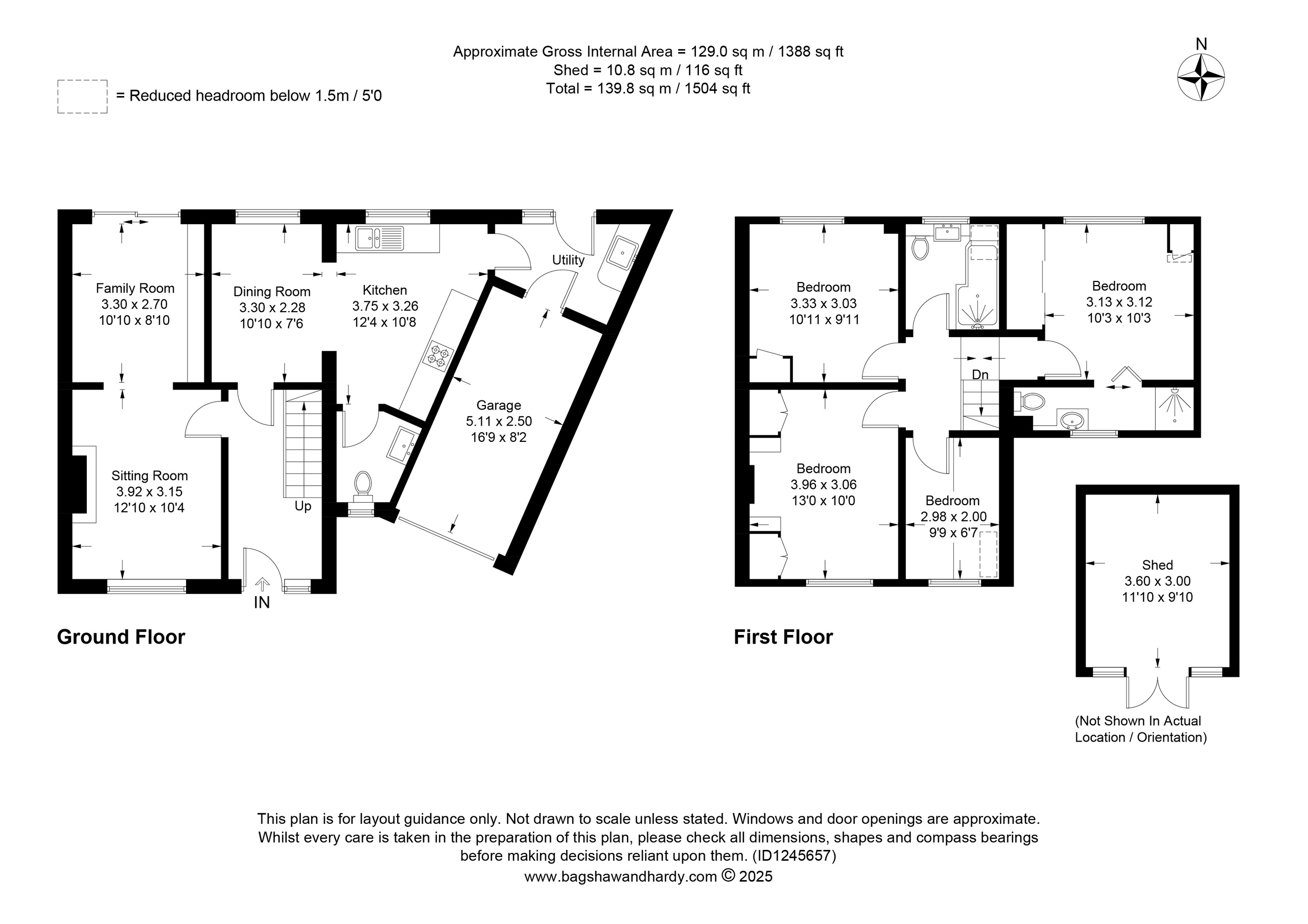 32 Manor House Gardens, Edenbridge floorplan