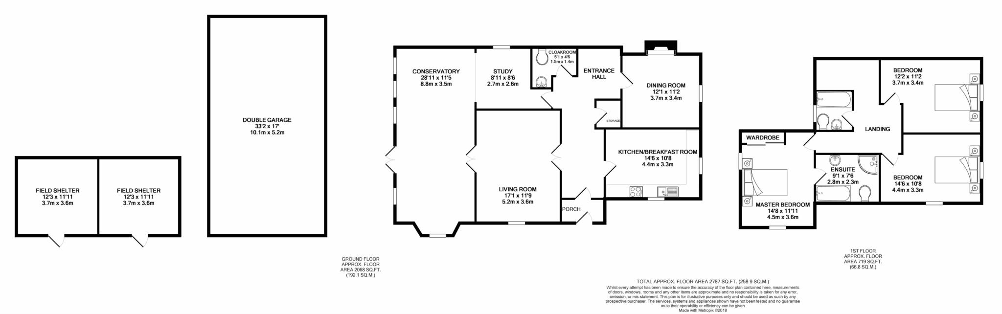 3 Bedrooms Detached house for sale in Greenacres, Hillend Road, Twyning, Tewkesbury GL20