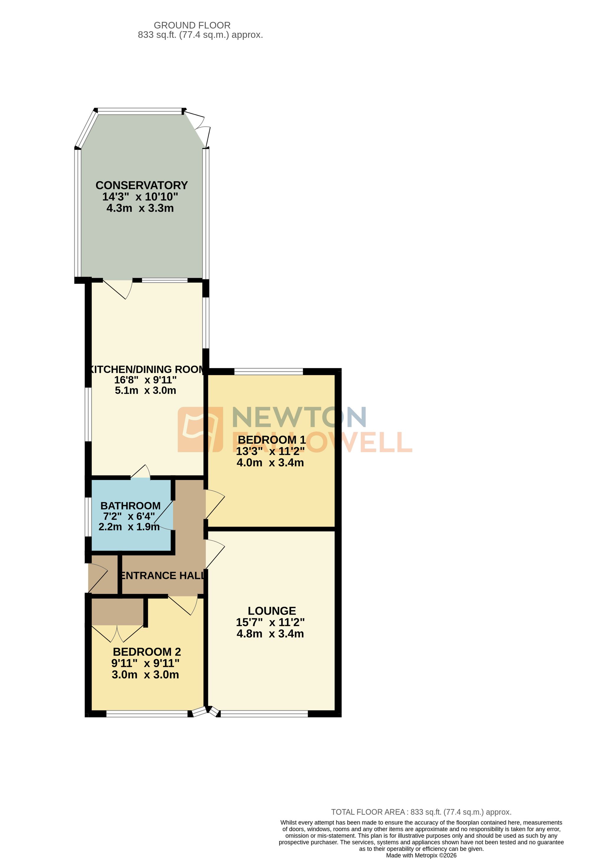 41 Primrose Hill, Leicester floorplan