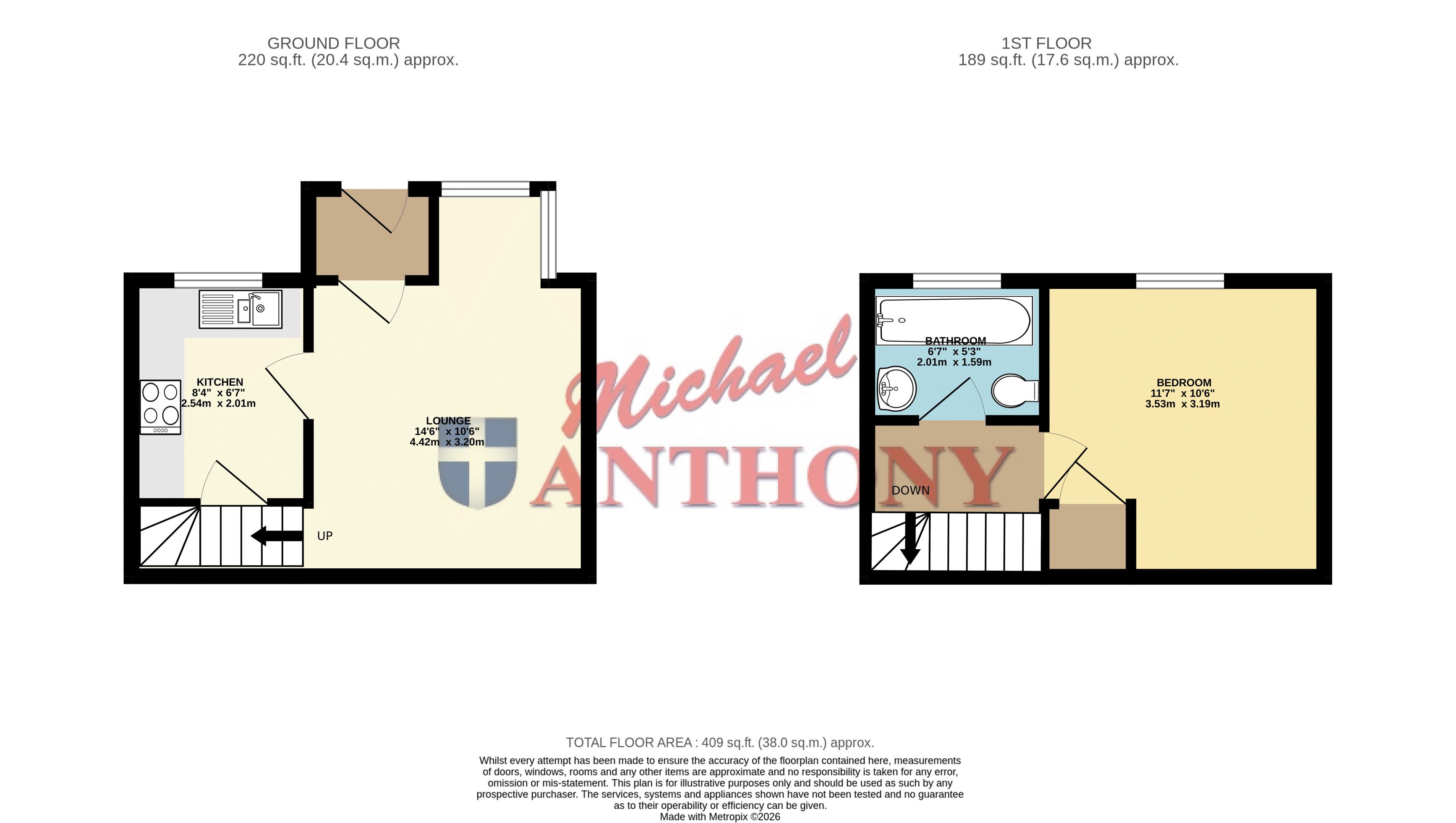 15, Groundsel Close, Milton Keynes floorplan