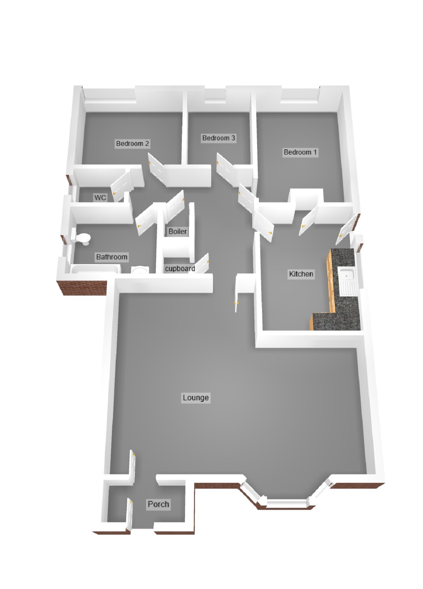 Trenos Gardens, Bryncae, Llanharan, Pontyclun, Rhondda Cynon Taff. CF72