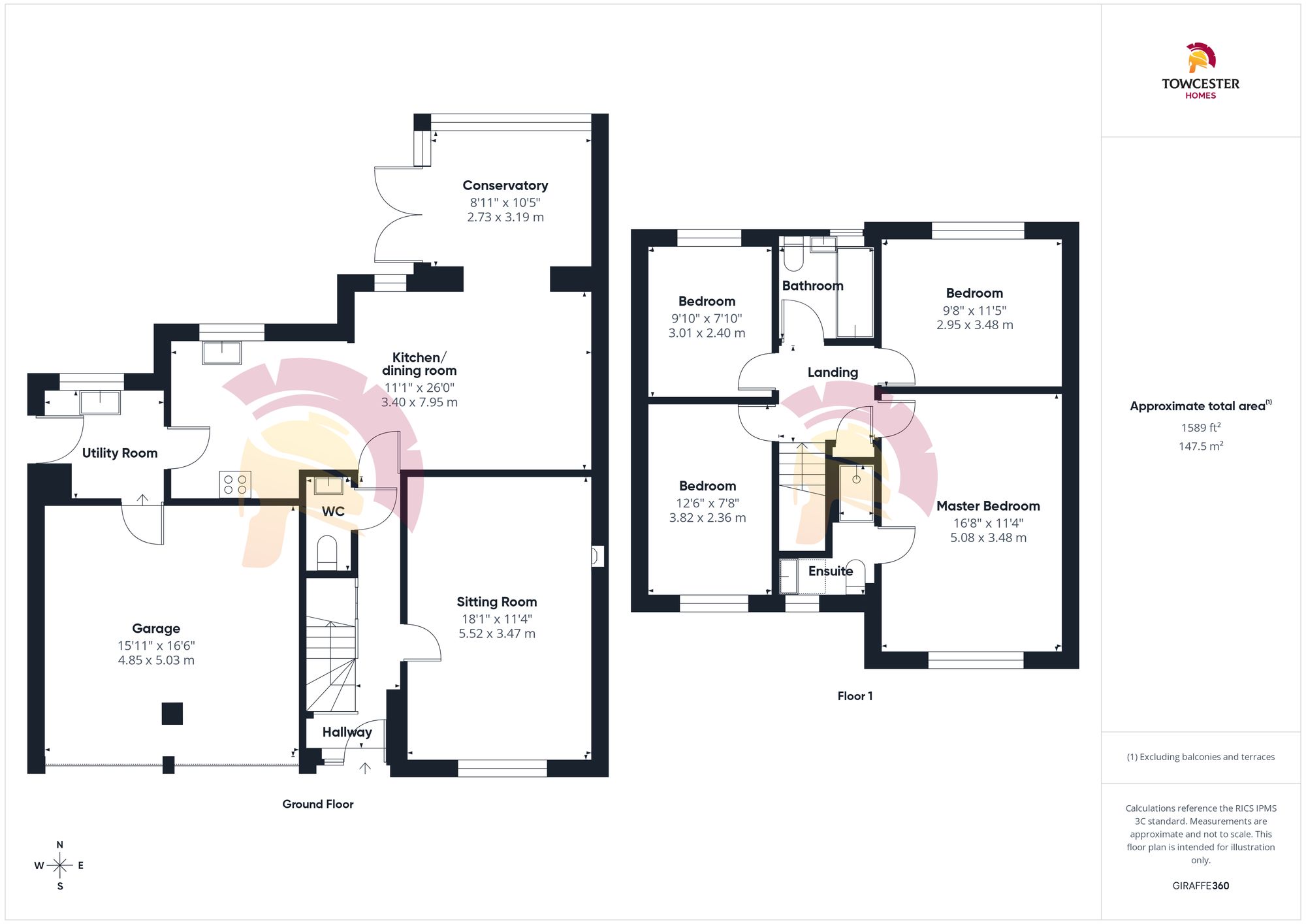 37 Whittlebury Road, Towcester floorplan