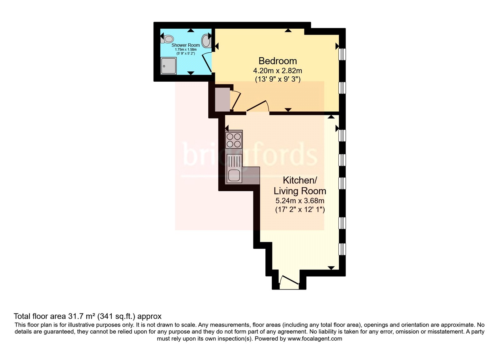 Apartment 2, The Lofts, 21, Water Street, West Yorkshire floorplan