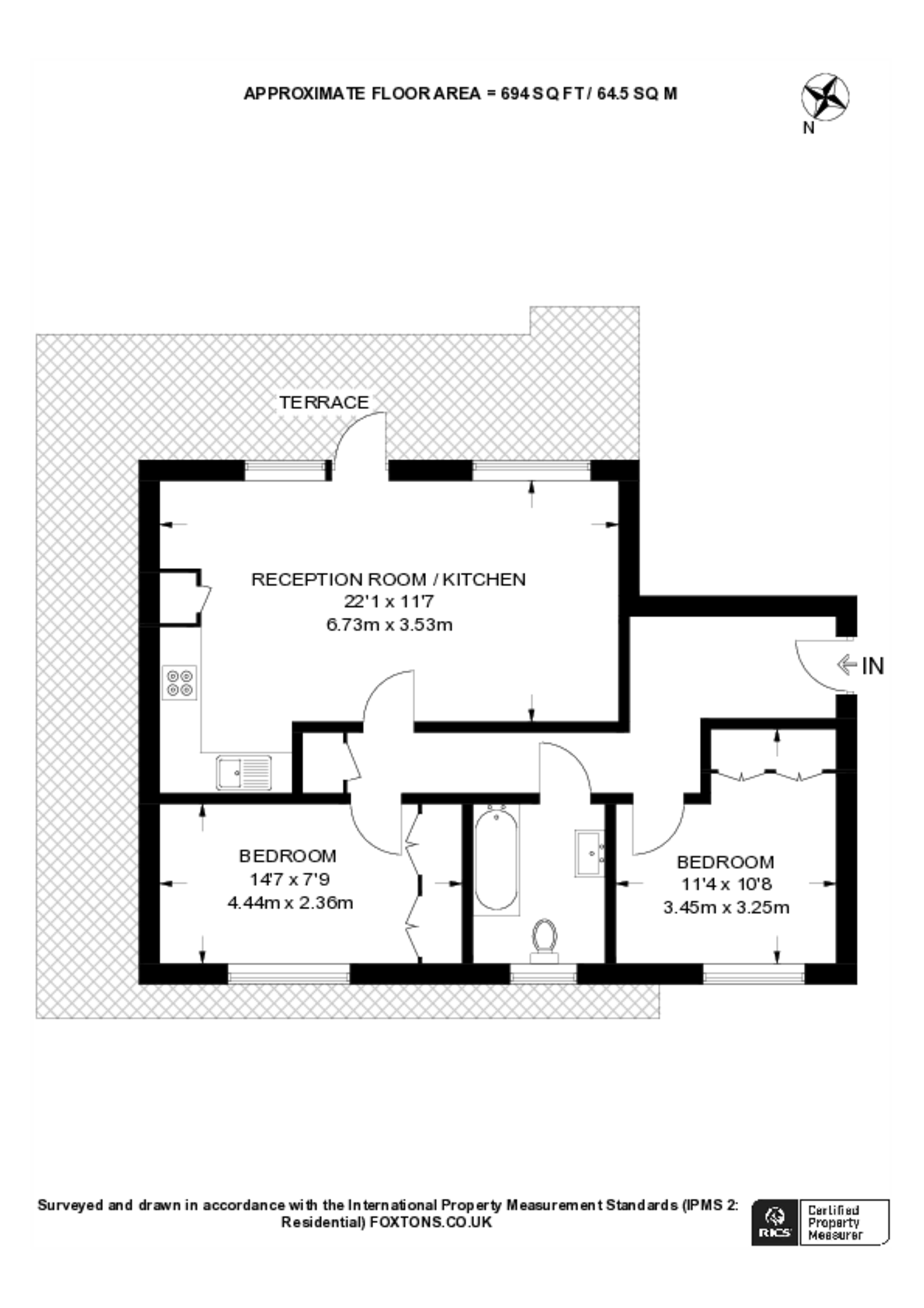 Crawford Avenue, Wembley floorplan
