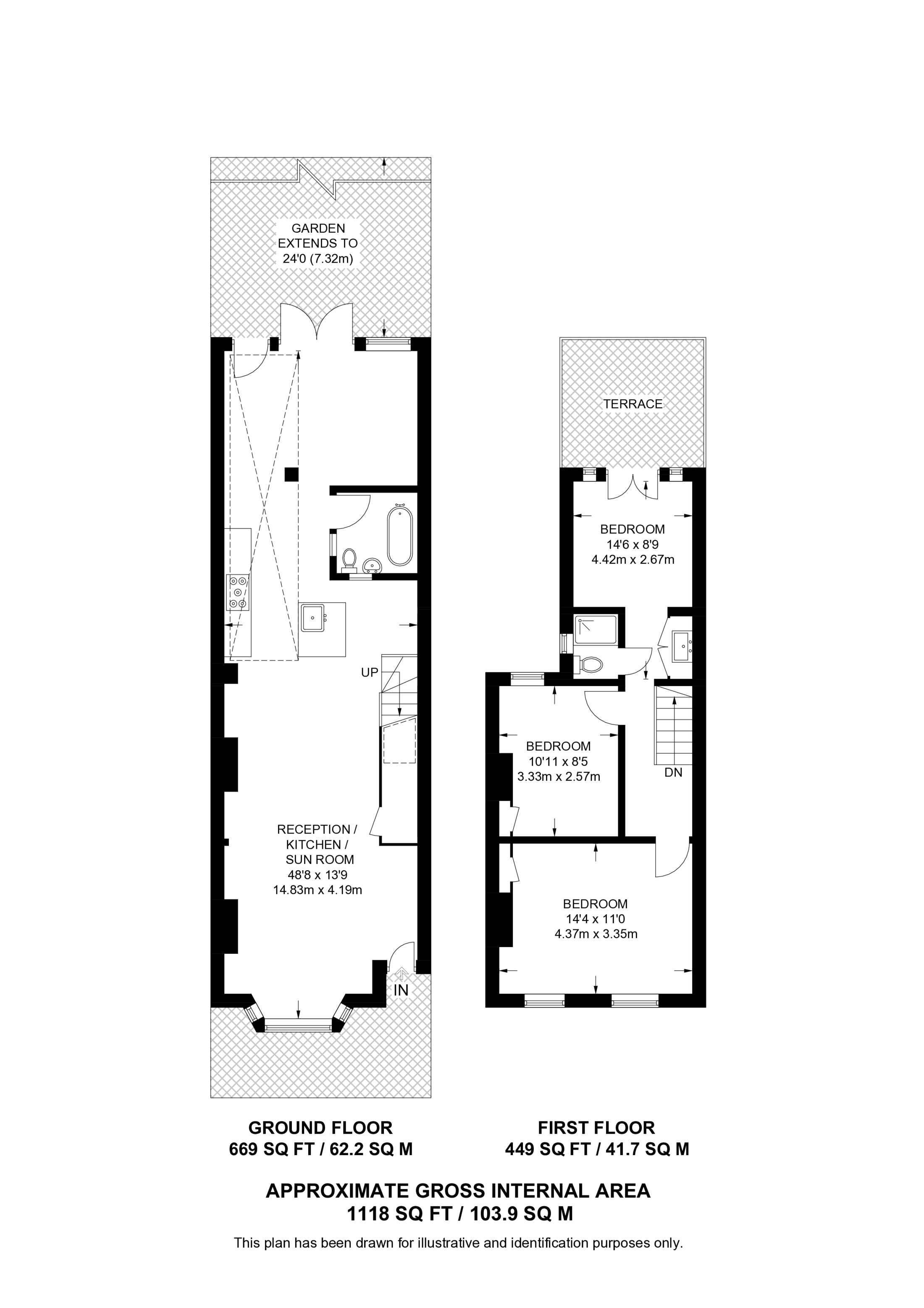 Blenheim Road, East Ham floorplan