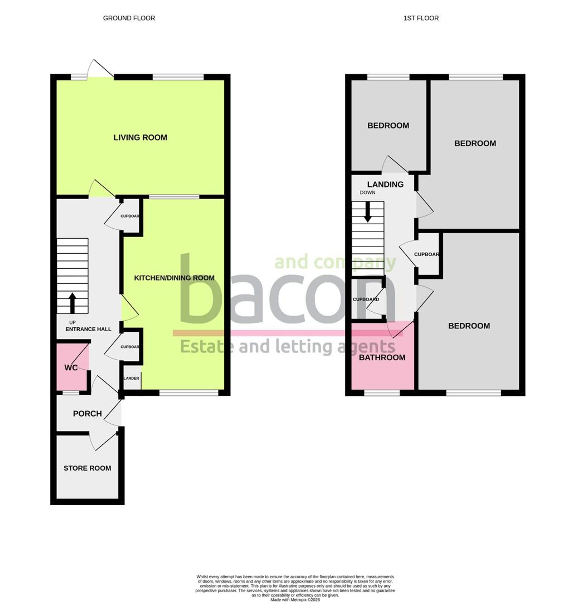 7 Exford Walk, Worthing floorplan