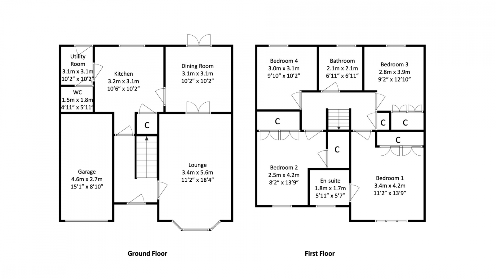 10 Leggate Way, Bellshill floorplan