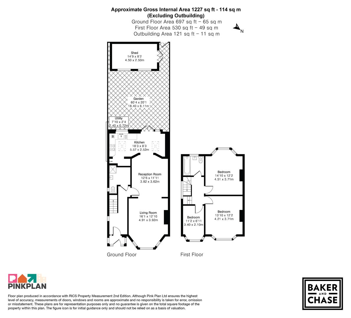66, Hawthorn Avenue, London floorplan