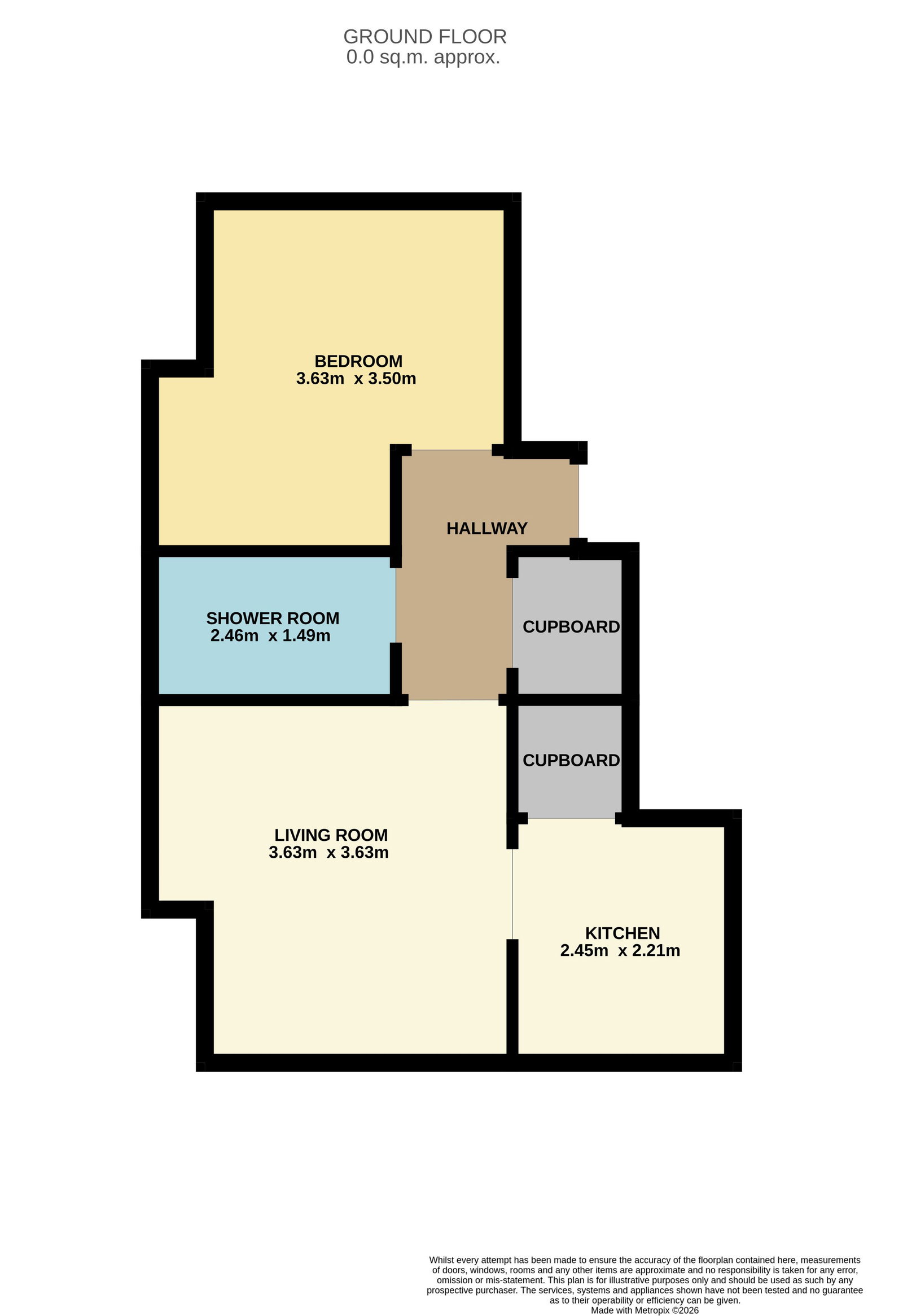 96c, Gray Street, Dundee floorplan