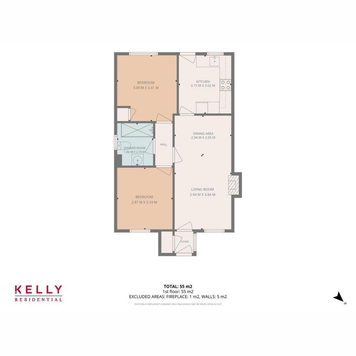 44, Beattock Wynd, Hamilton floorplan