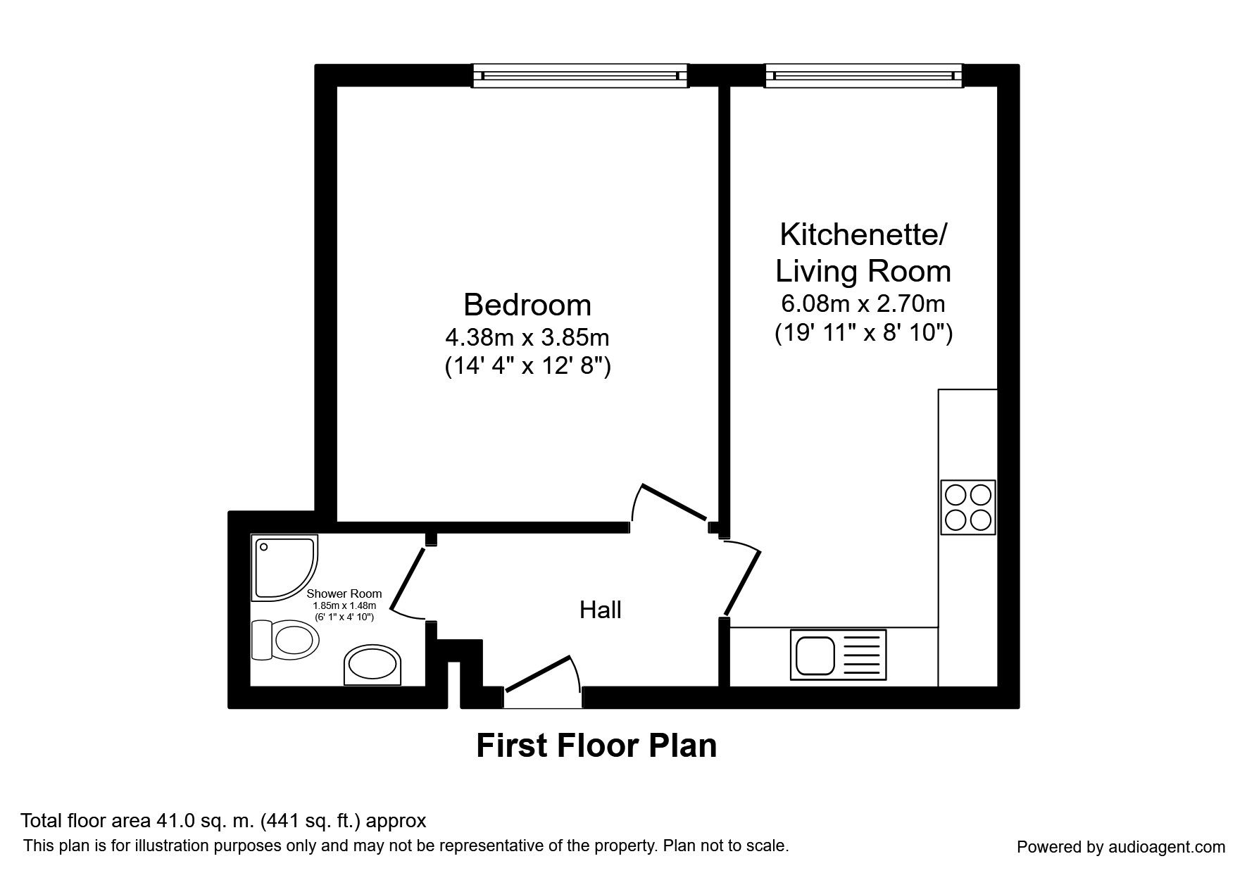 1 Bedrooms Flat to rent in Headlands Road, Pontefract WF8