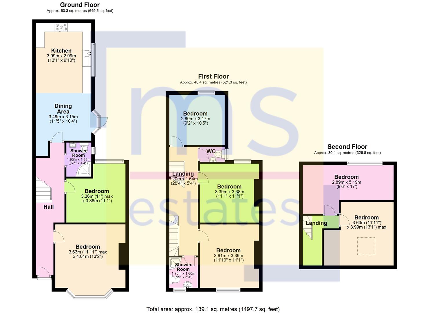 Bute Avenue, Nottingham floorplan