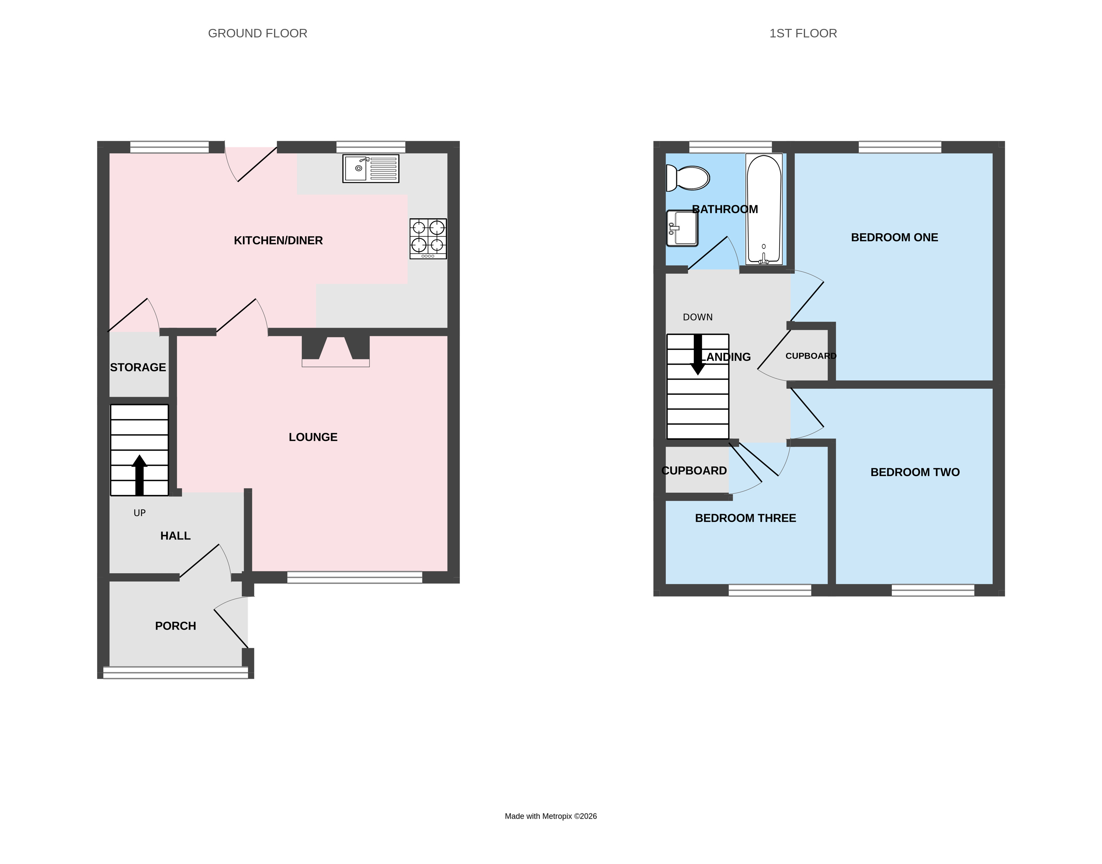 24, Hinwood Road, Shrewsbury floorplan