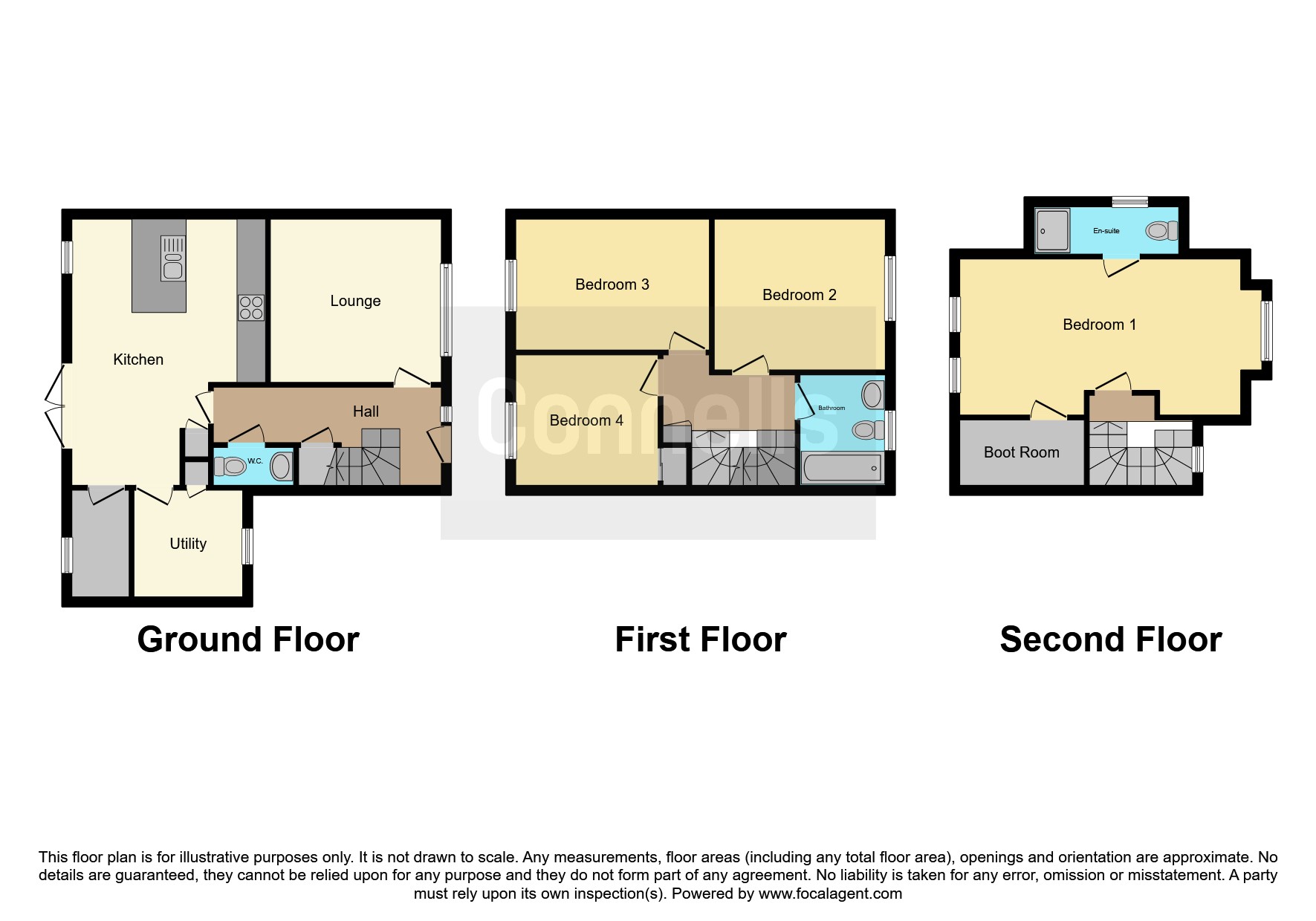 Plot 4, Yew Tree Cottages, The Common, Bristol floorplan