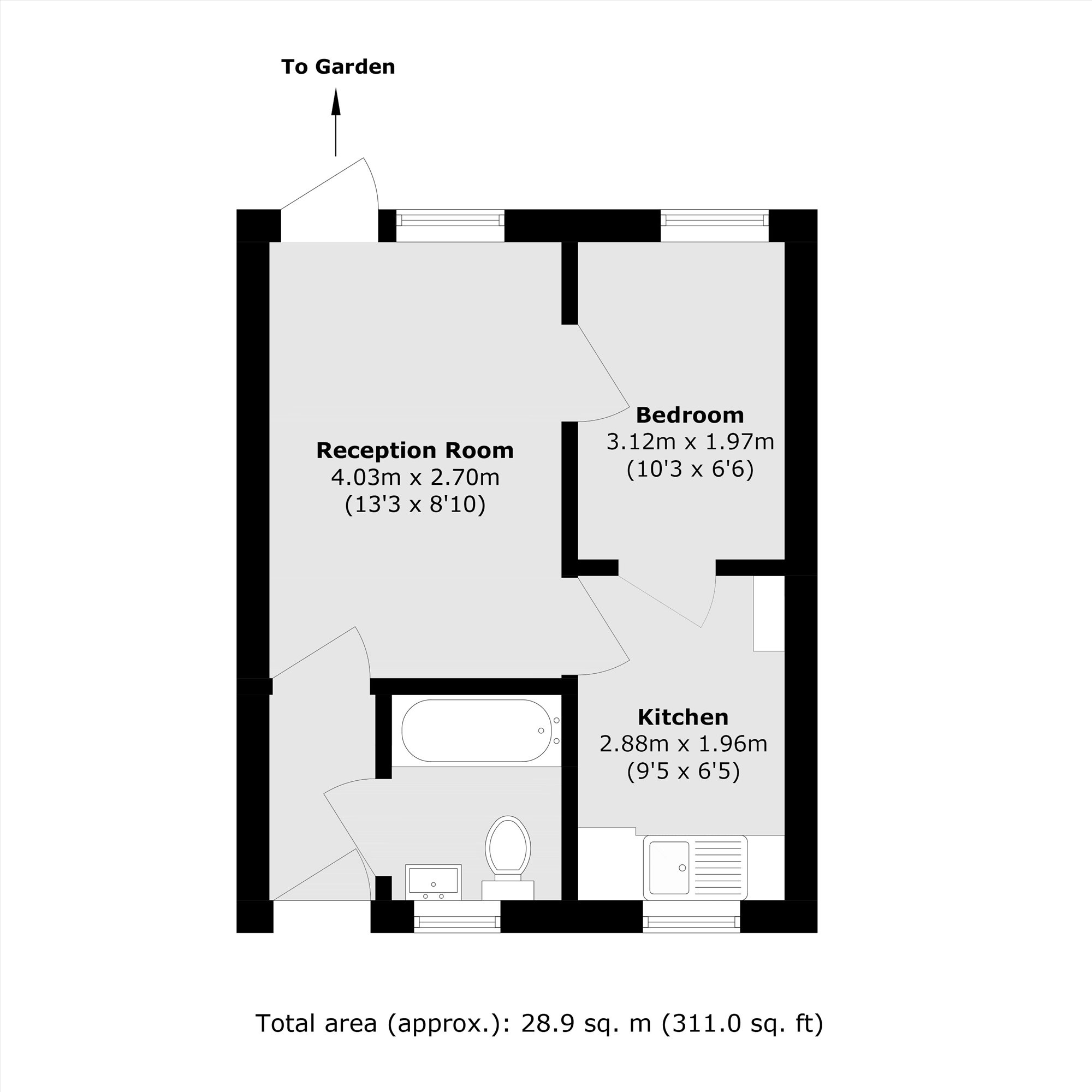 28, Consort Road, London floorplan