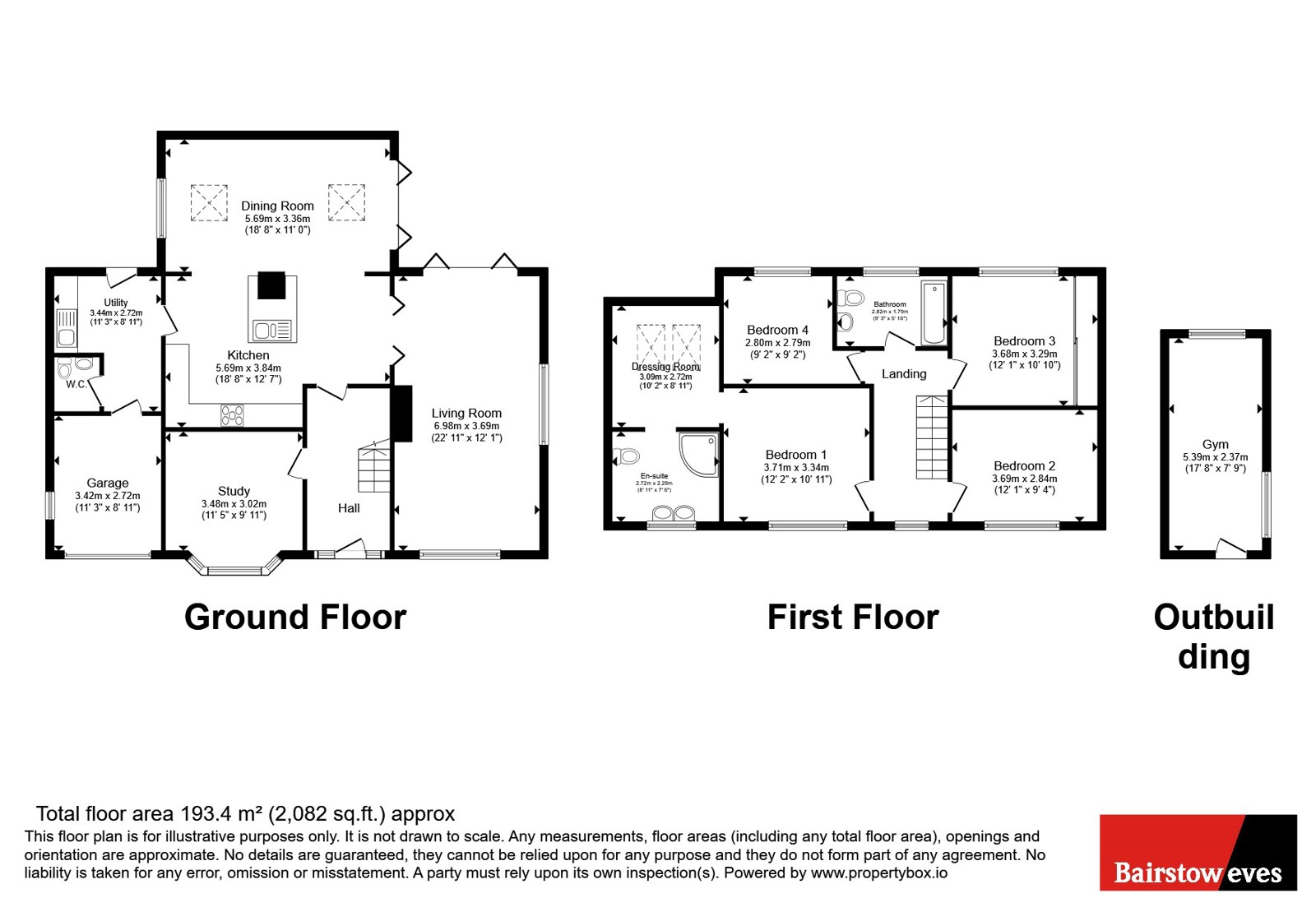 21, Short Lane, Billericay floorplan