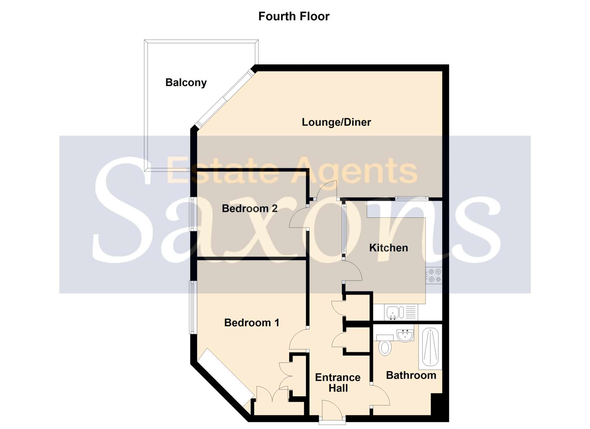 Carlton Mansions North, WestonSuperMare BS23, 2 bedroom flat to rent
