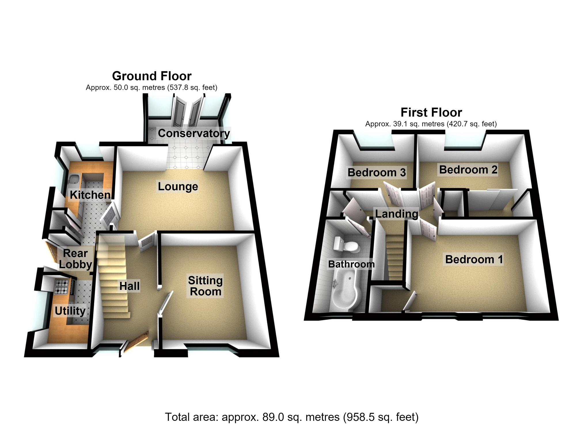 64, Southville Road, Port Talbot floorplan
