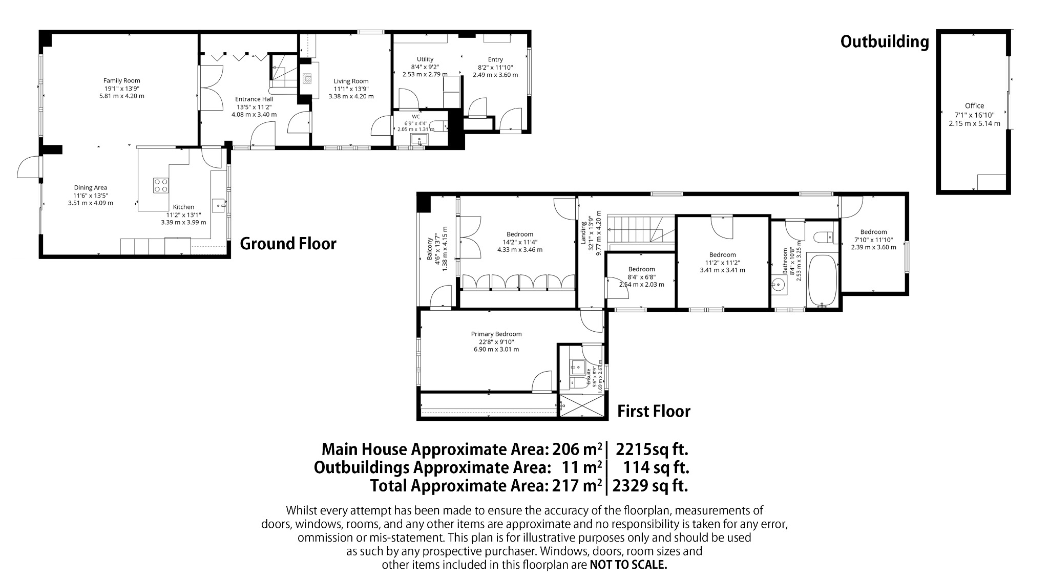 40 Easthorpe Street, Ruddington, NG11 6LB floorplan