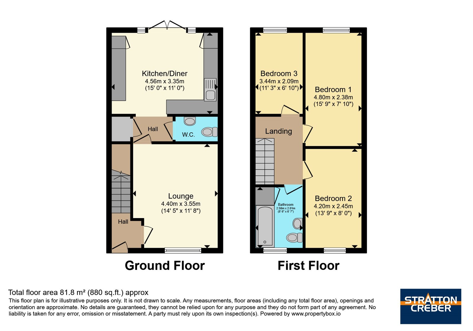 4, Kevill Road, Redruth floorplan