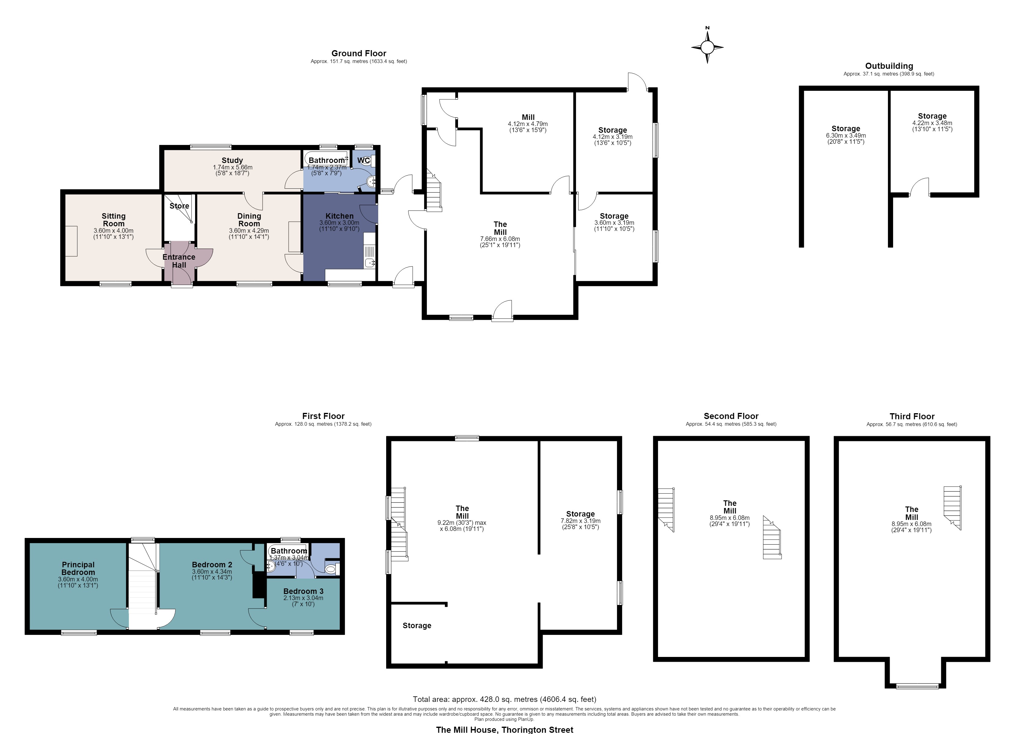 Mill House,, Thorington Street, Suffolk floorplan