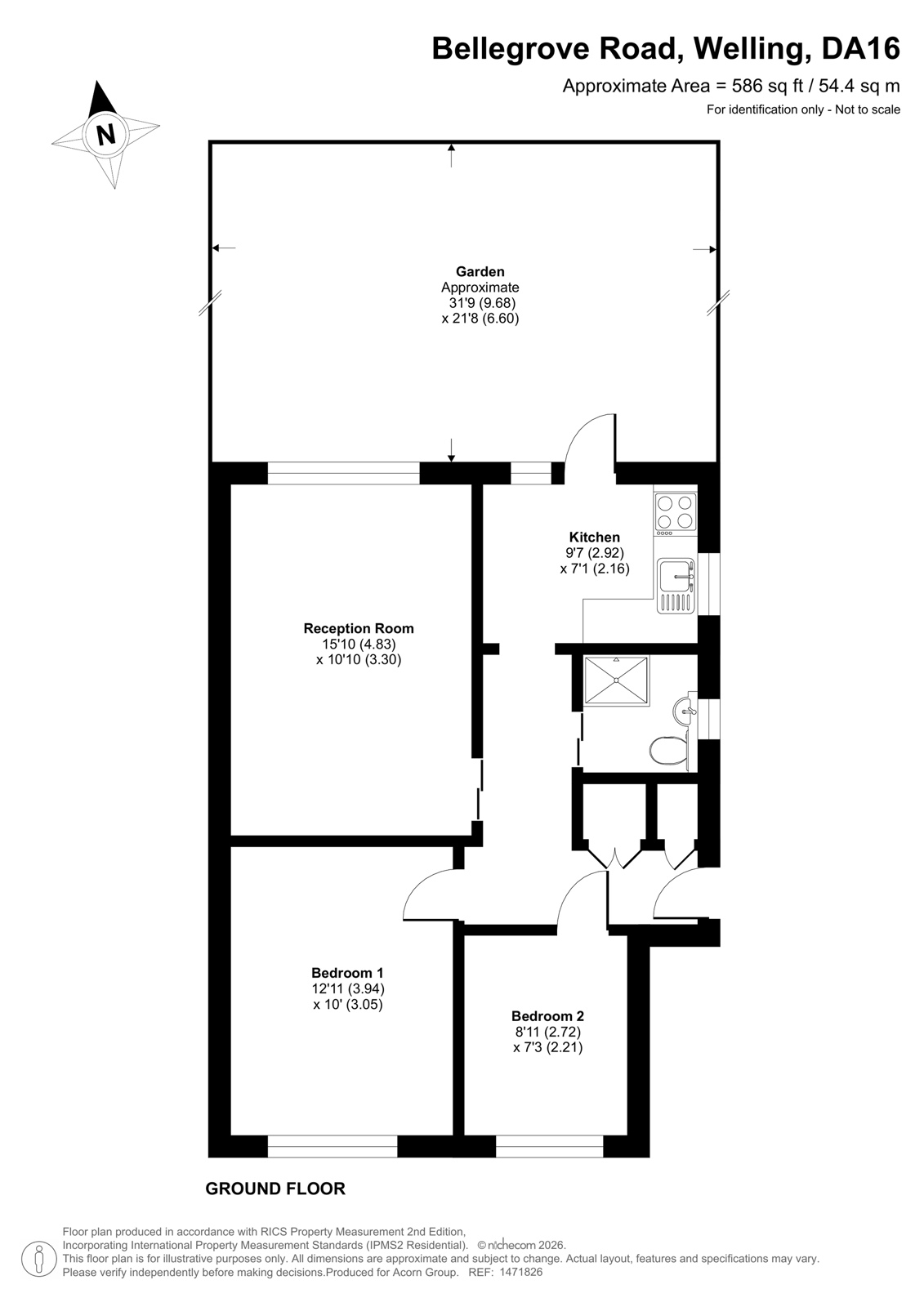 248c, Bellegrove Road, Welling floorplan