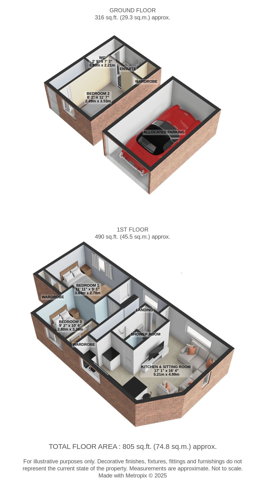 1 Sheppards Close, Newport Pagnell floorplan