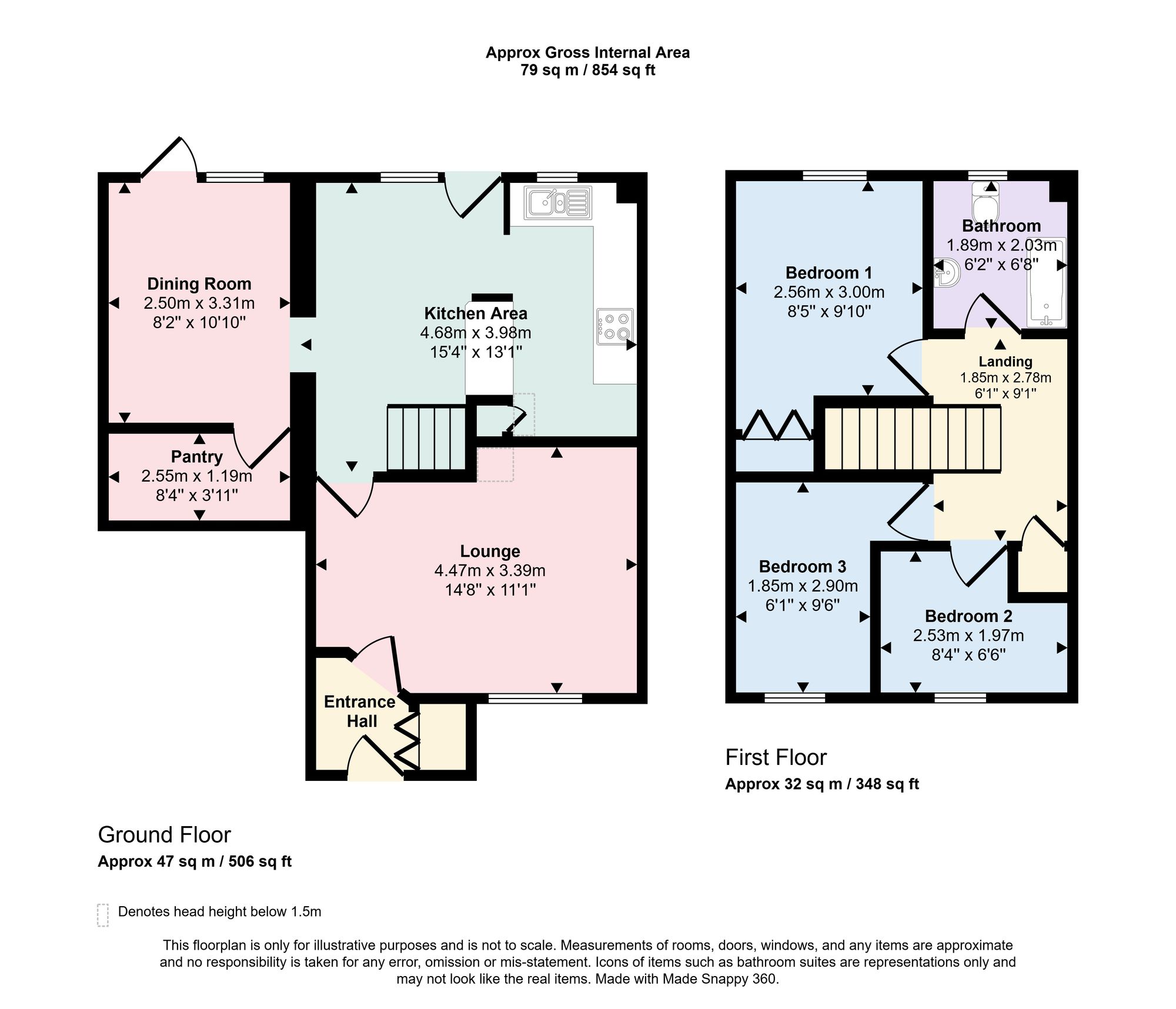 59 Churchill Avenue, Southampton floorplan