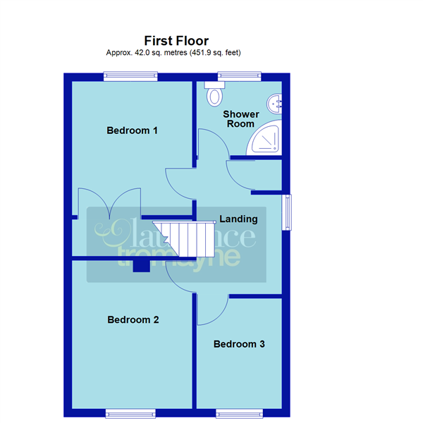 32, Falconers Close, Northamptonshire floorplan