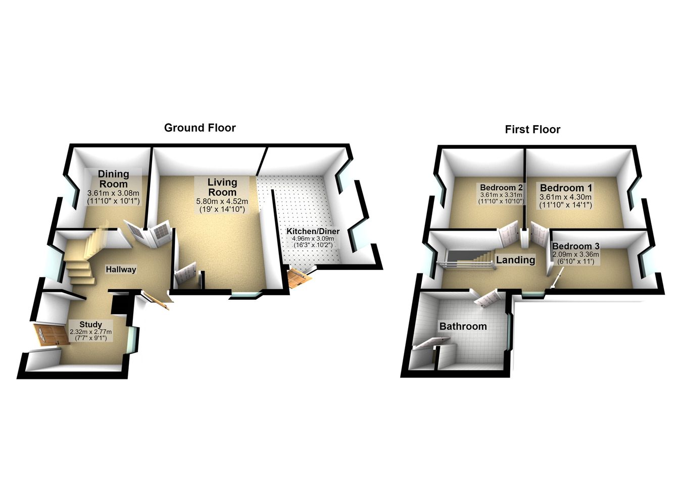 Quarry Cottage, Rightox Road, Holmfirth floorplan