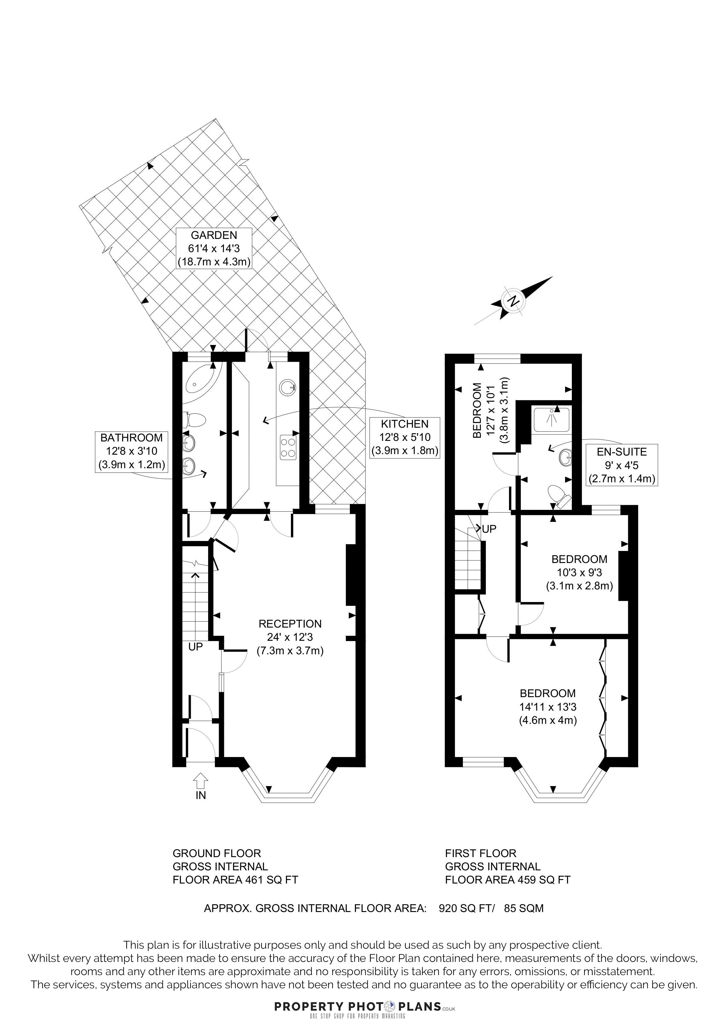 13, Merivale Road, West Harrow floorplan