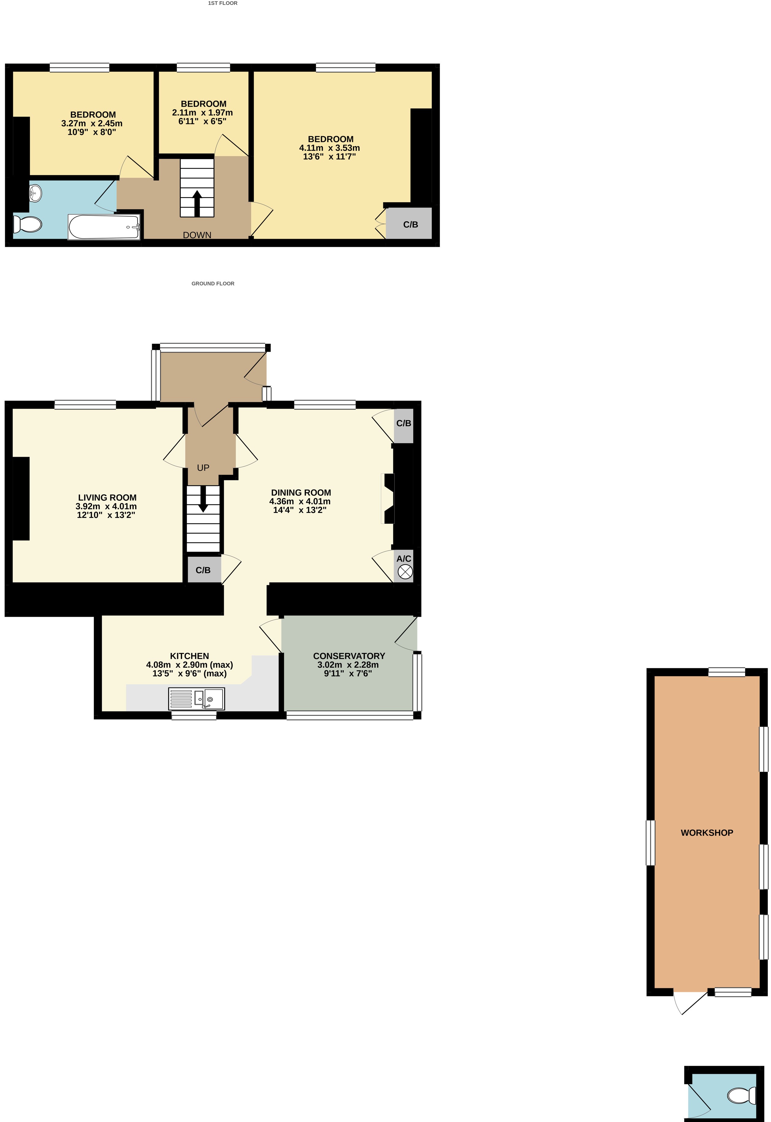 Holmbush Road, St Austell, Cornwall PL25, 3 bedroom detached house for
