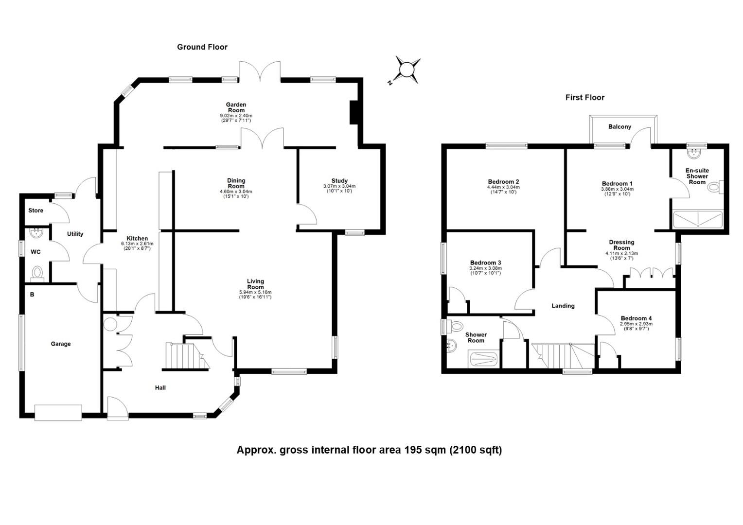 6, Haverhill Road, Stapleford, Cambridge floorplan