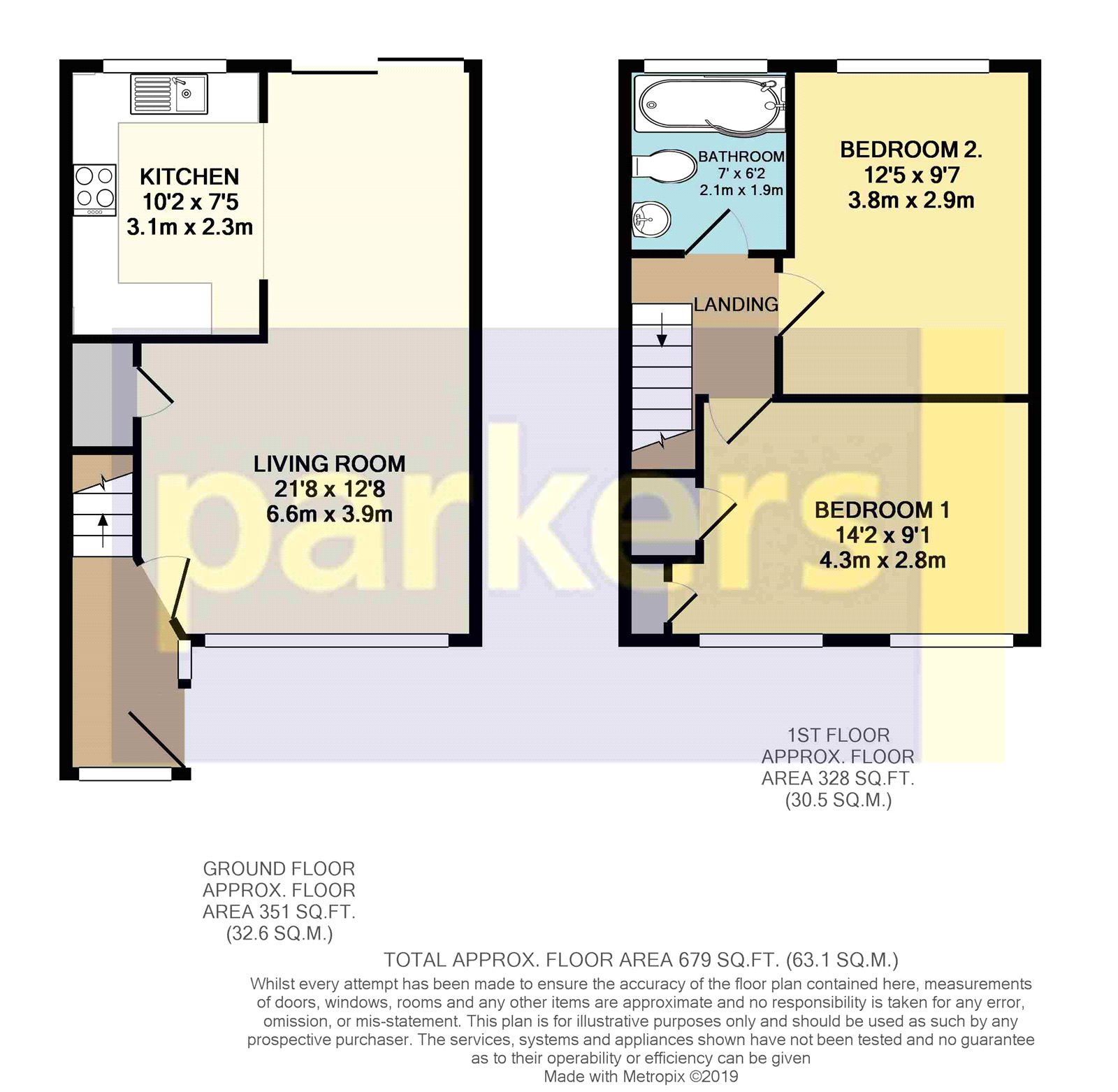 2 Bedrooms Terraced house for sale in Dunstall Close, Tilehurst, Reading, Berkshire RG31