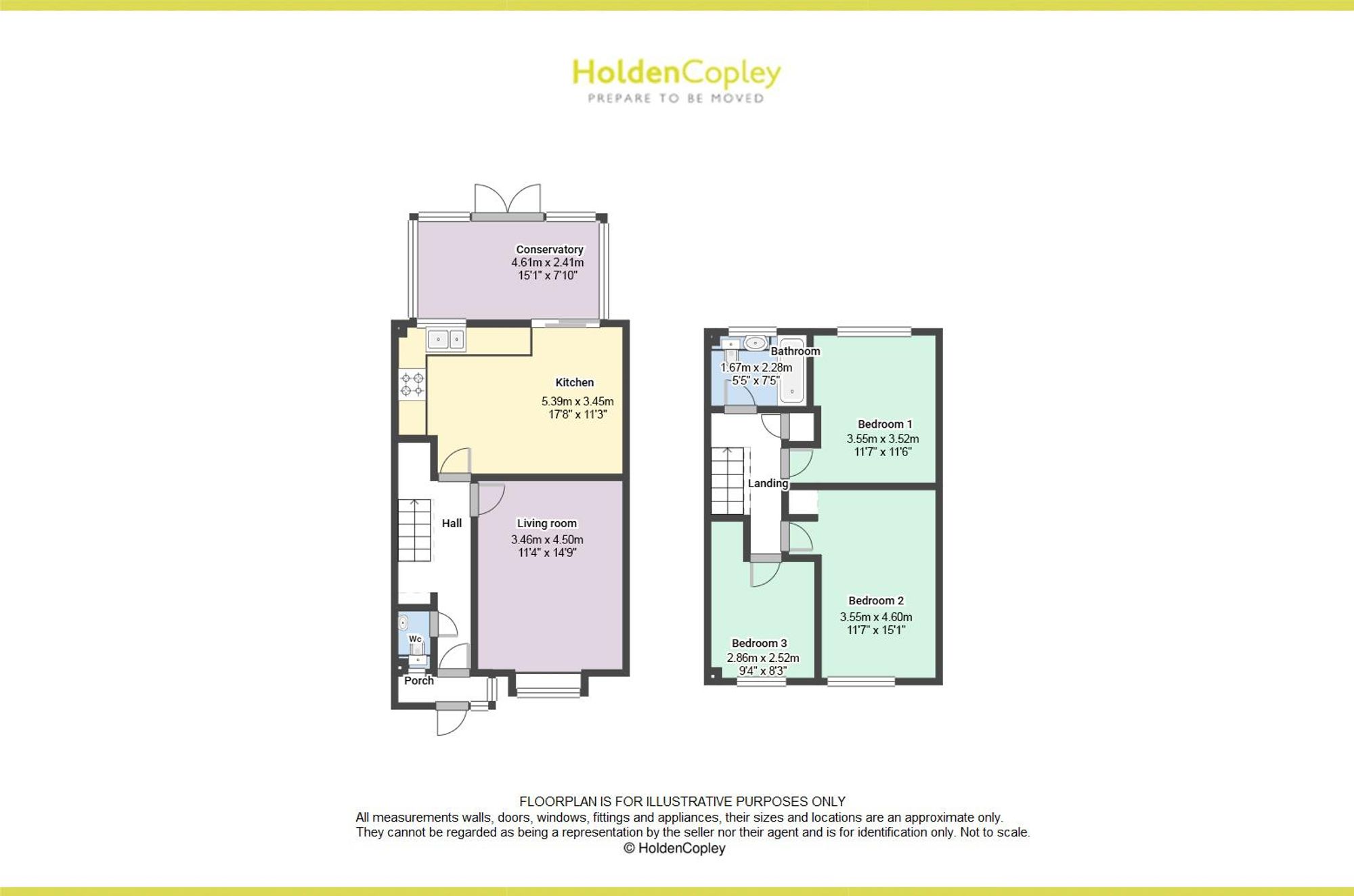 17 Wilfrid Grove, Nottingham floorplan