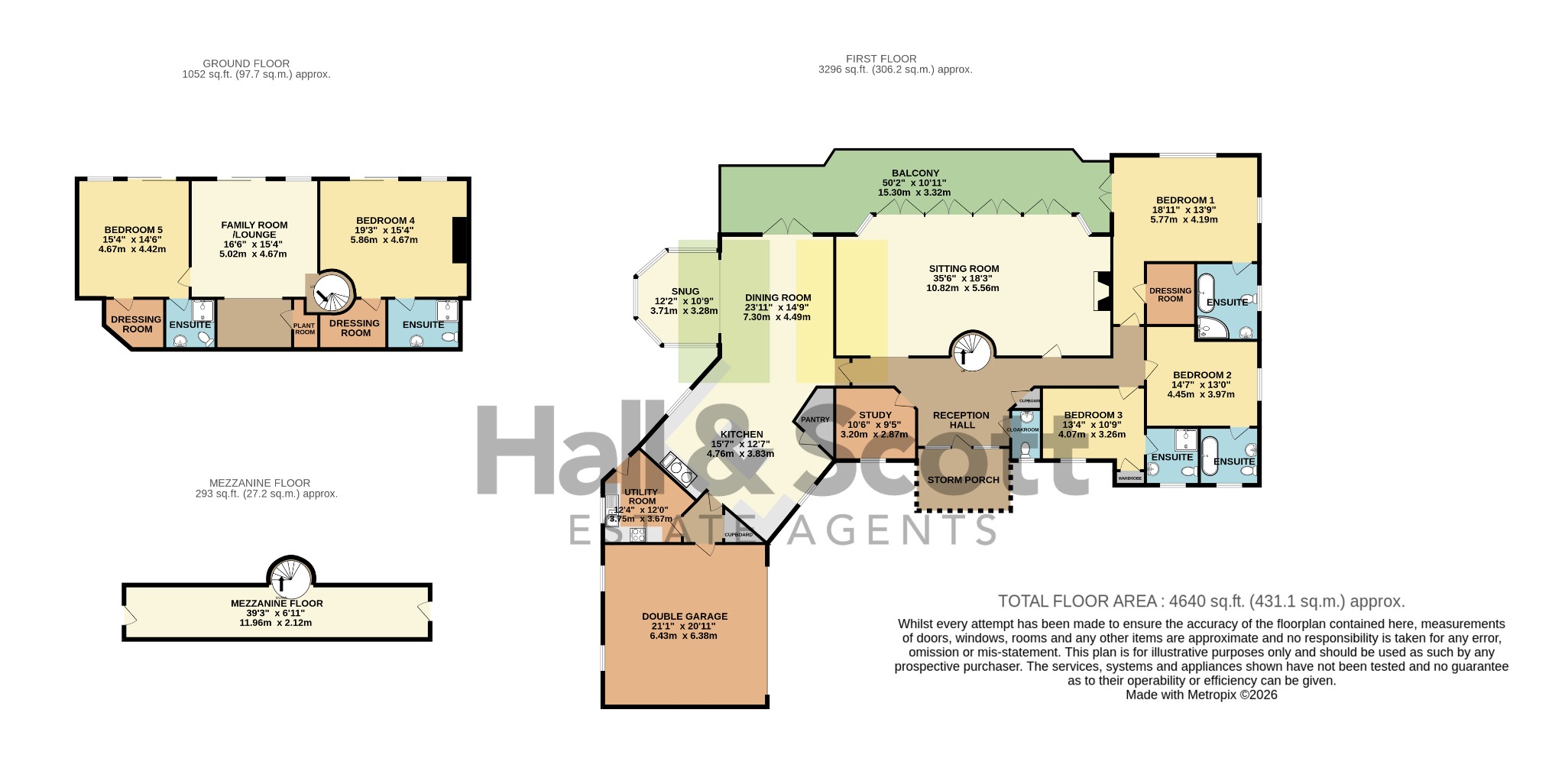 Cuckoo Down, West Hill Road, Ottery St Mary floorplan