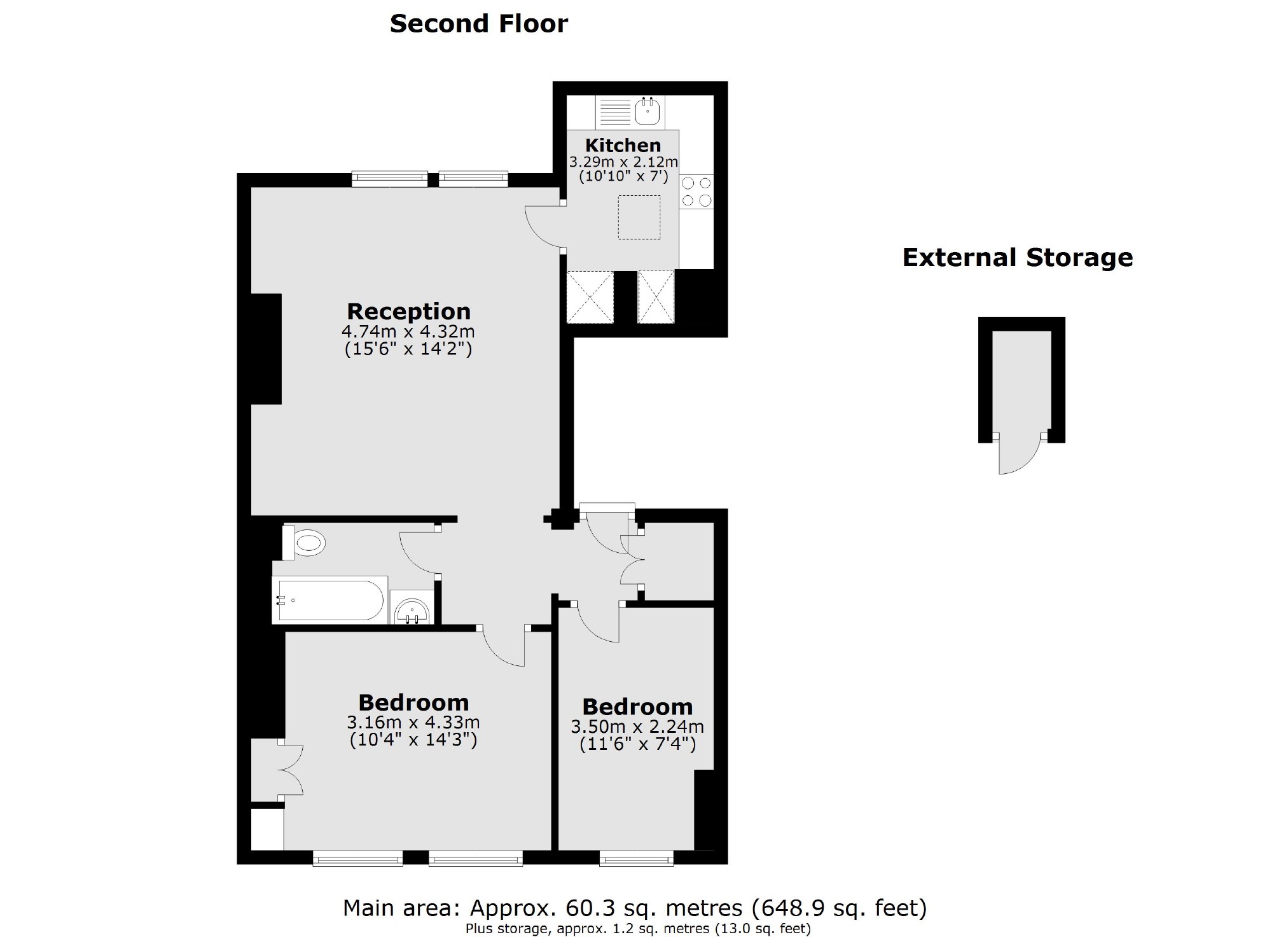 Carleton Road, London N7, 2 bedroom flat for sale 60751917