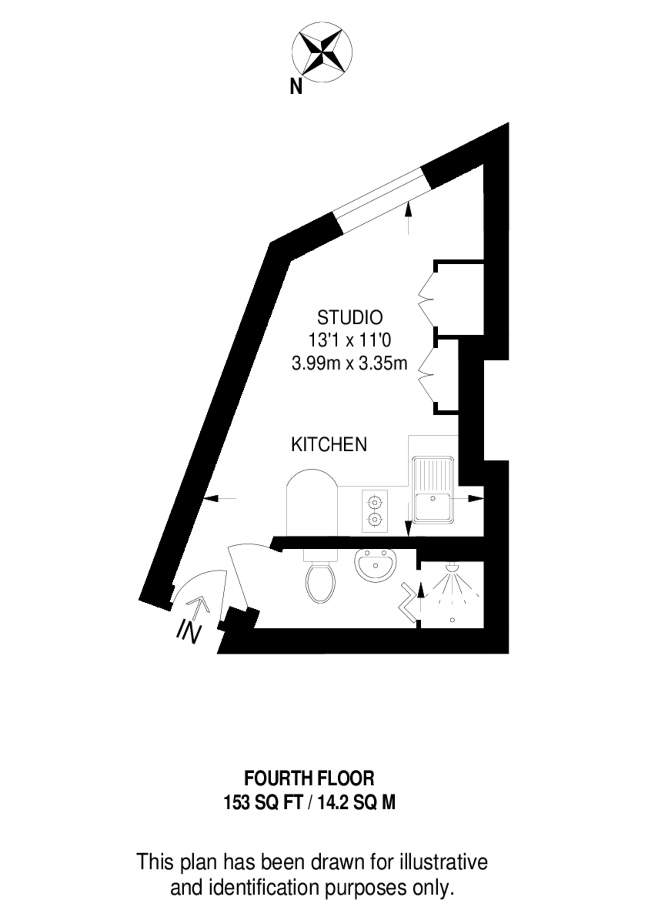 Cartwright Gardens, Bloomsbury floorplan