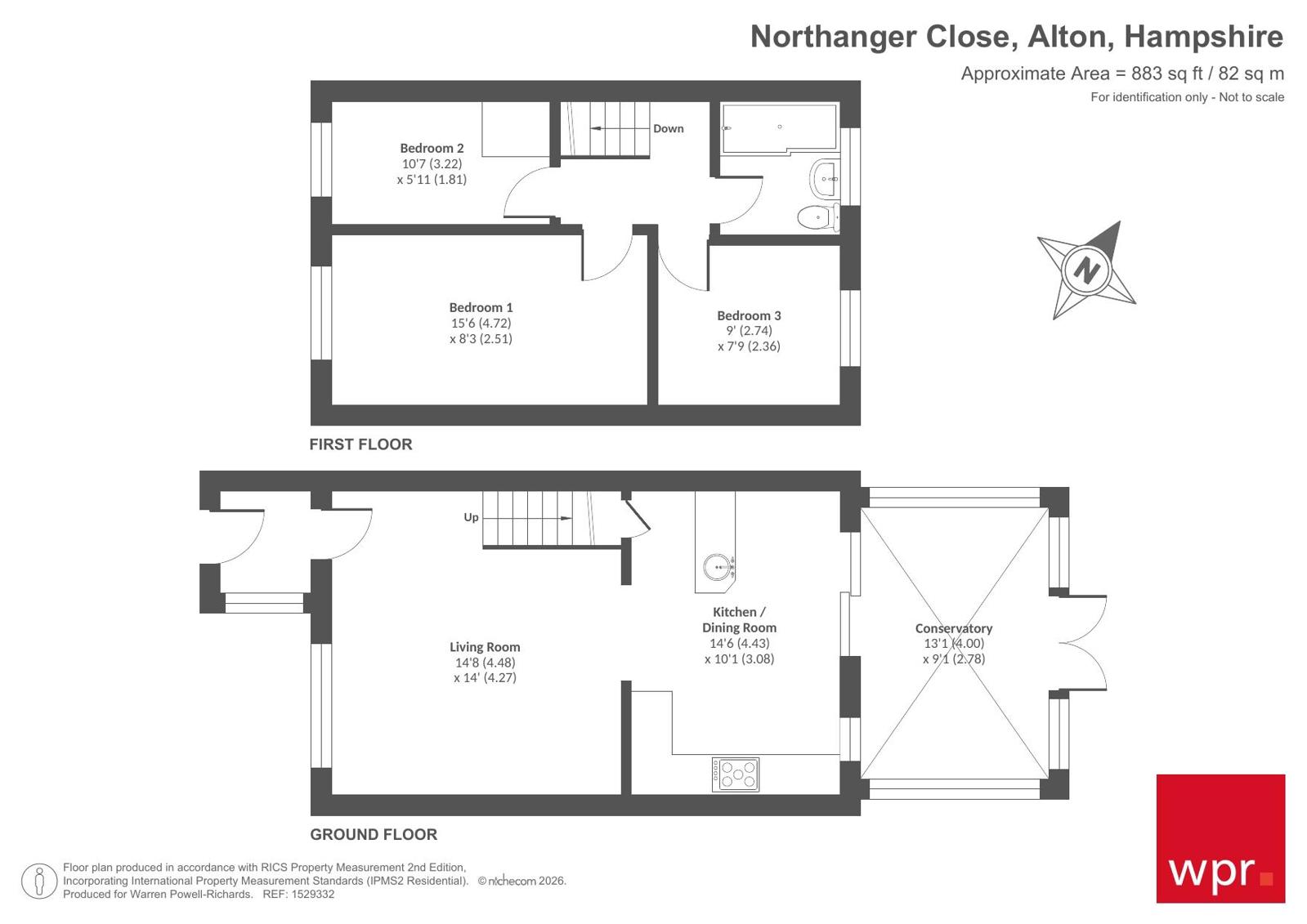 Northanger Close, Hampshire floorplan