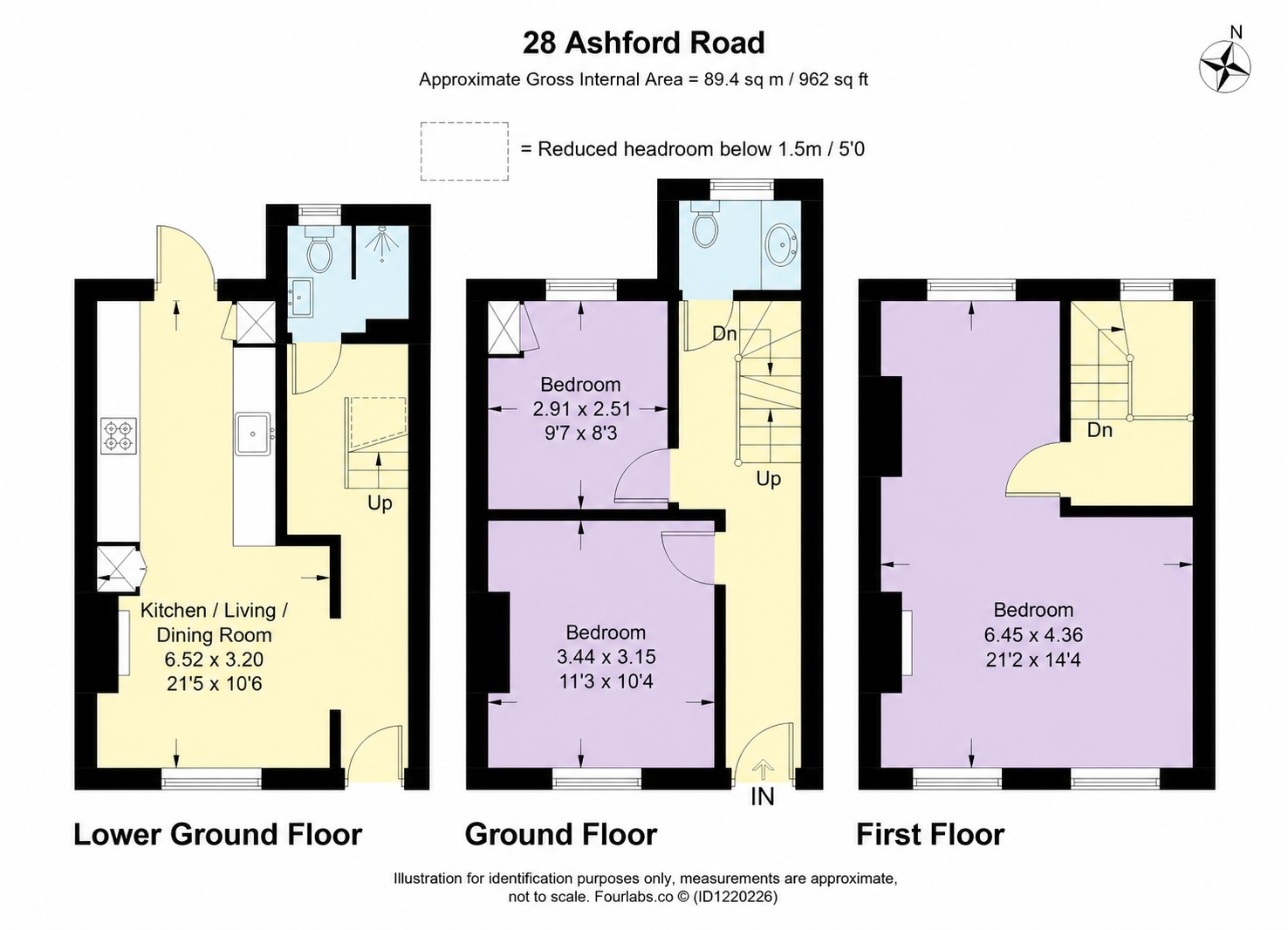 28, Ashford Road, Cheltenham floorplan