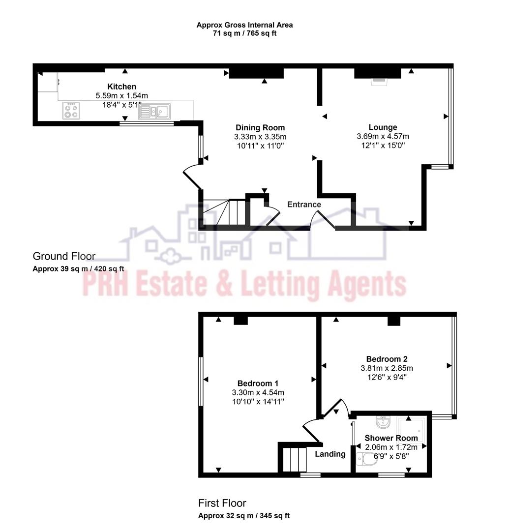 34, Kenstella Road, Penzance floorplan